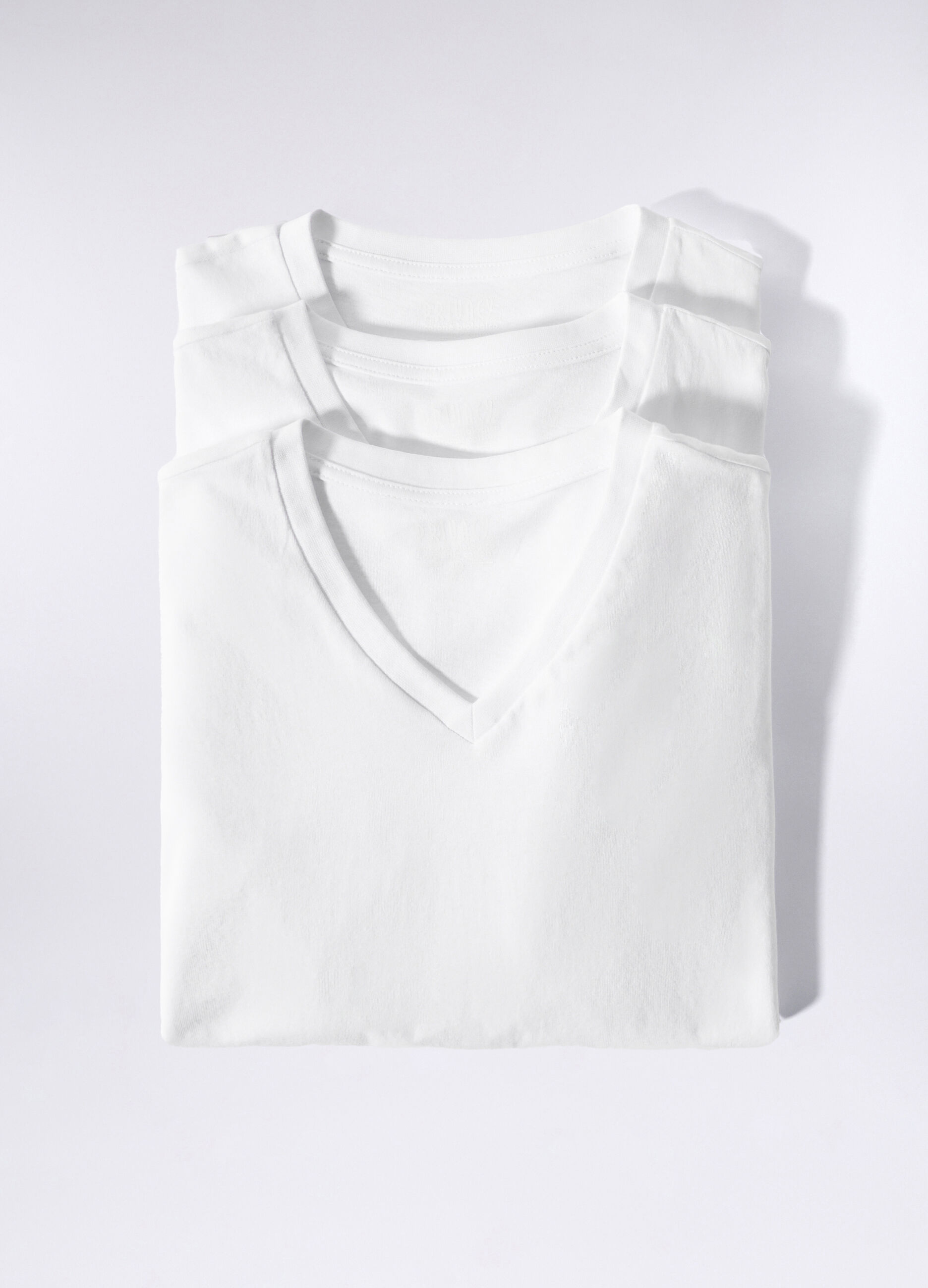 3 pack T-shirt intima scollo a V uomo_0