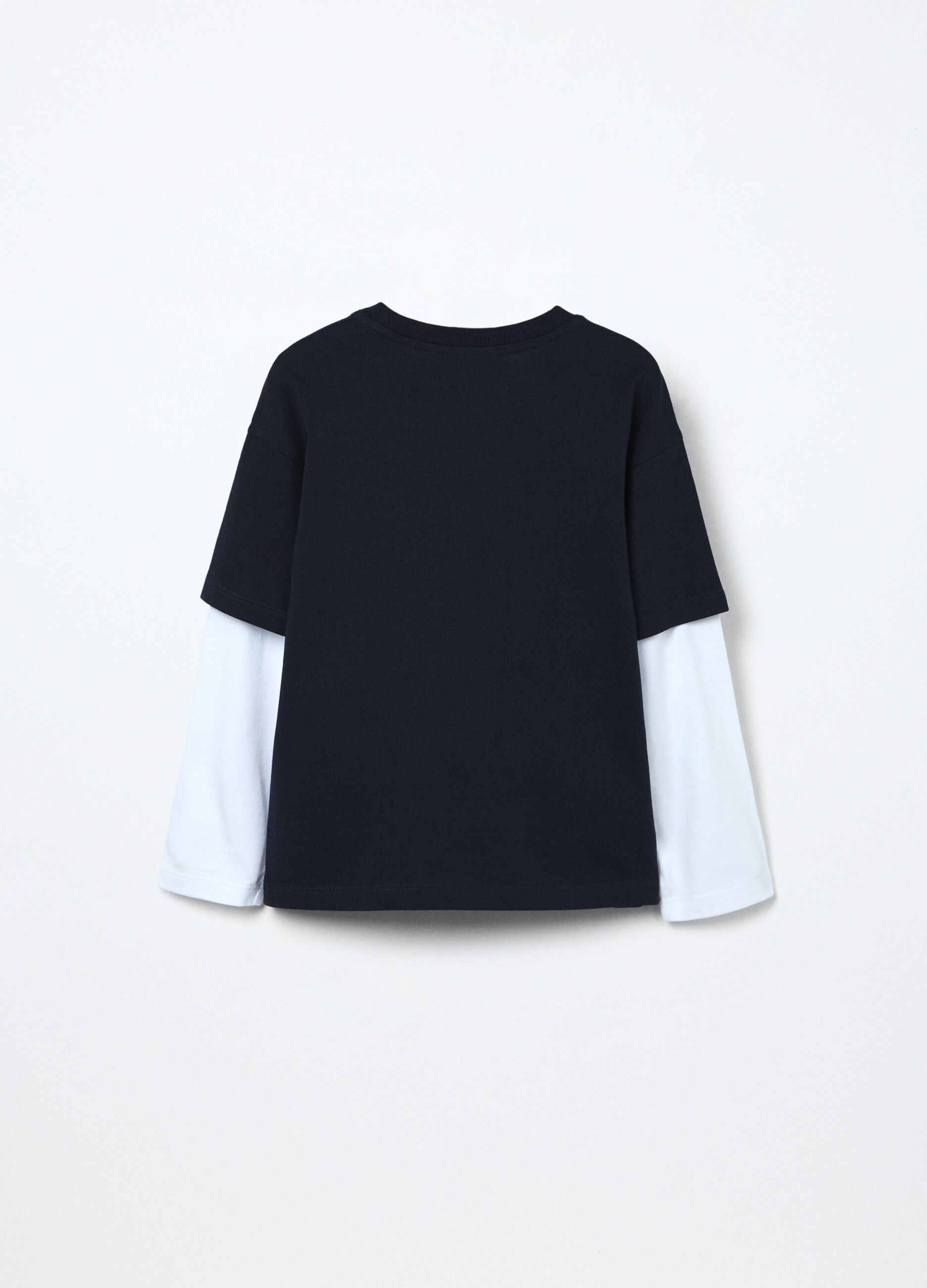 T-shirt in jersey di puro cotone bambino_1