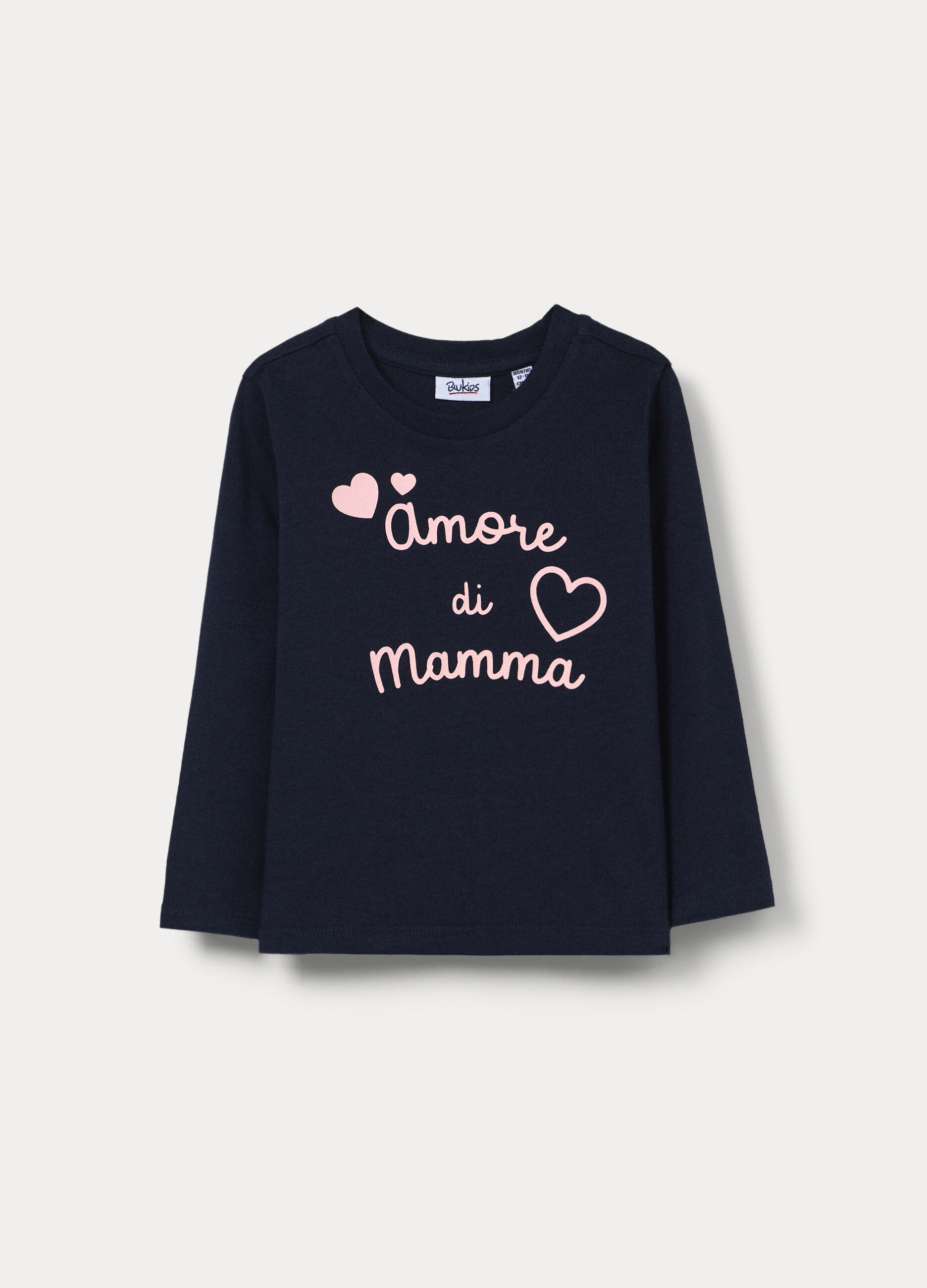 T-shirt in jersey di puro cotone bimba_0