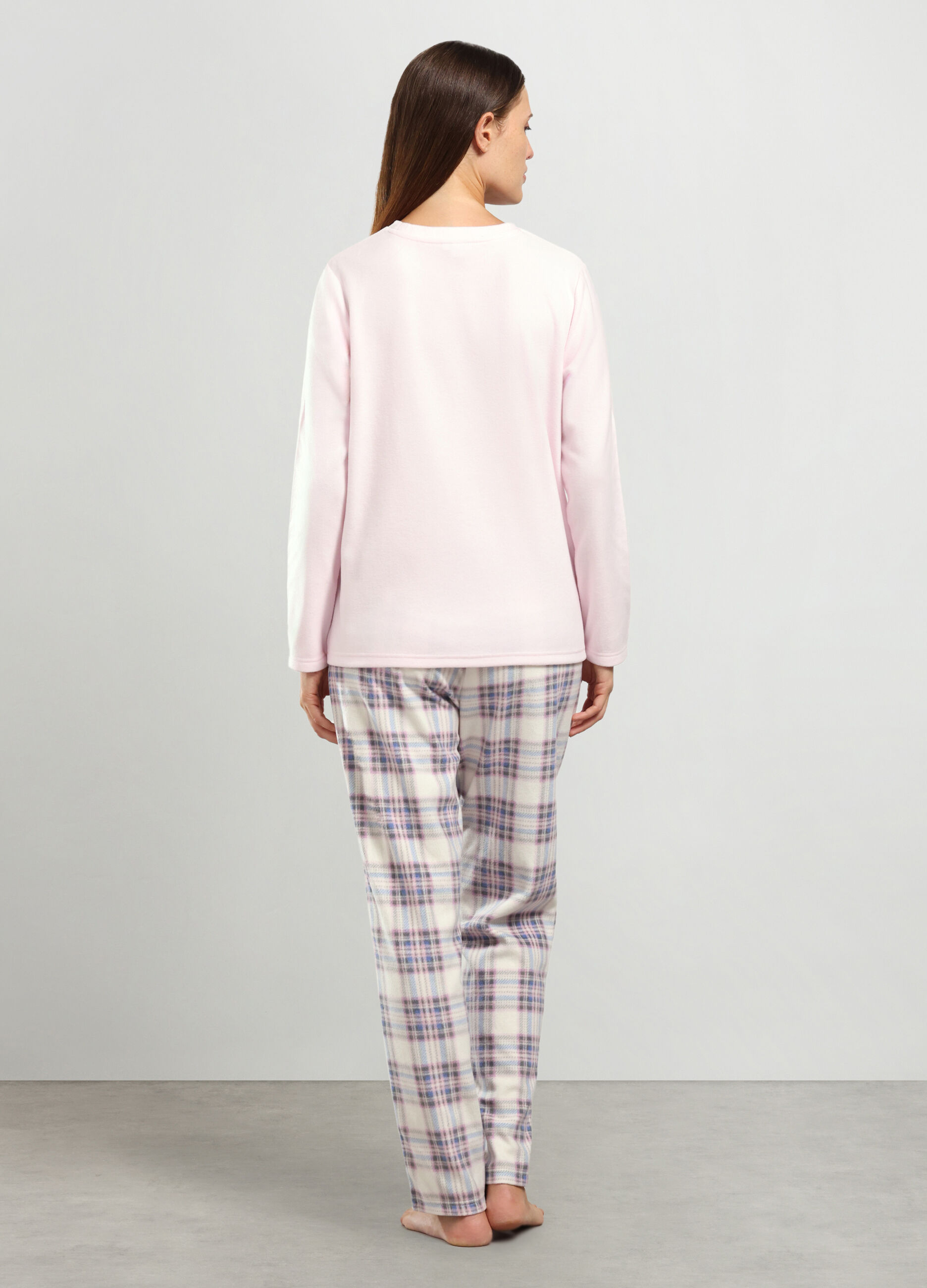 Set pigiama in pile donna_1