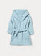Accappatoio waffle di puro cotone neonato_0