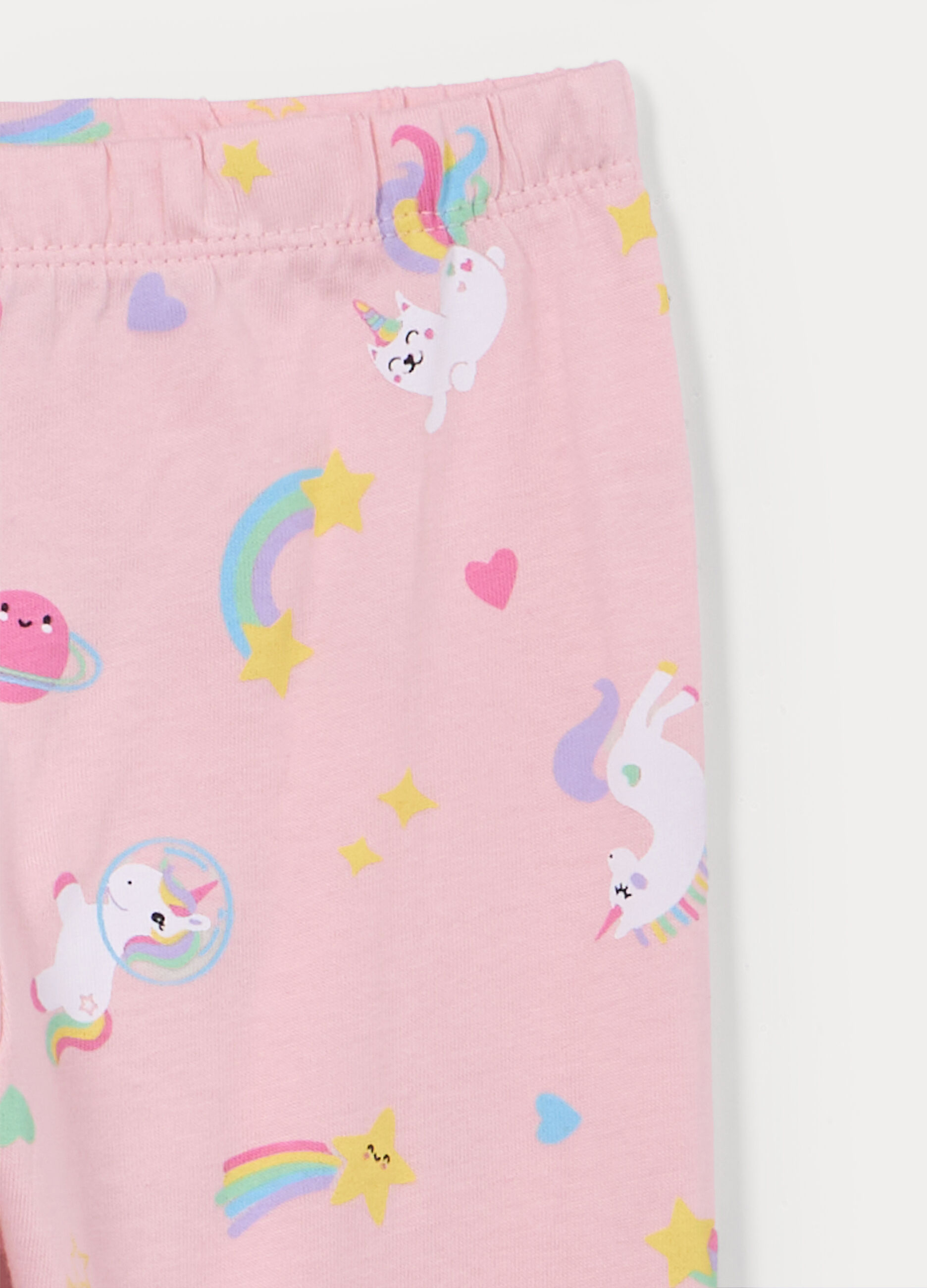 Set pigiama lungo in jersey di puro cotone _3