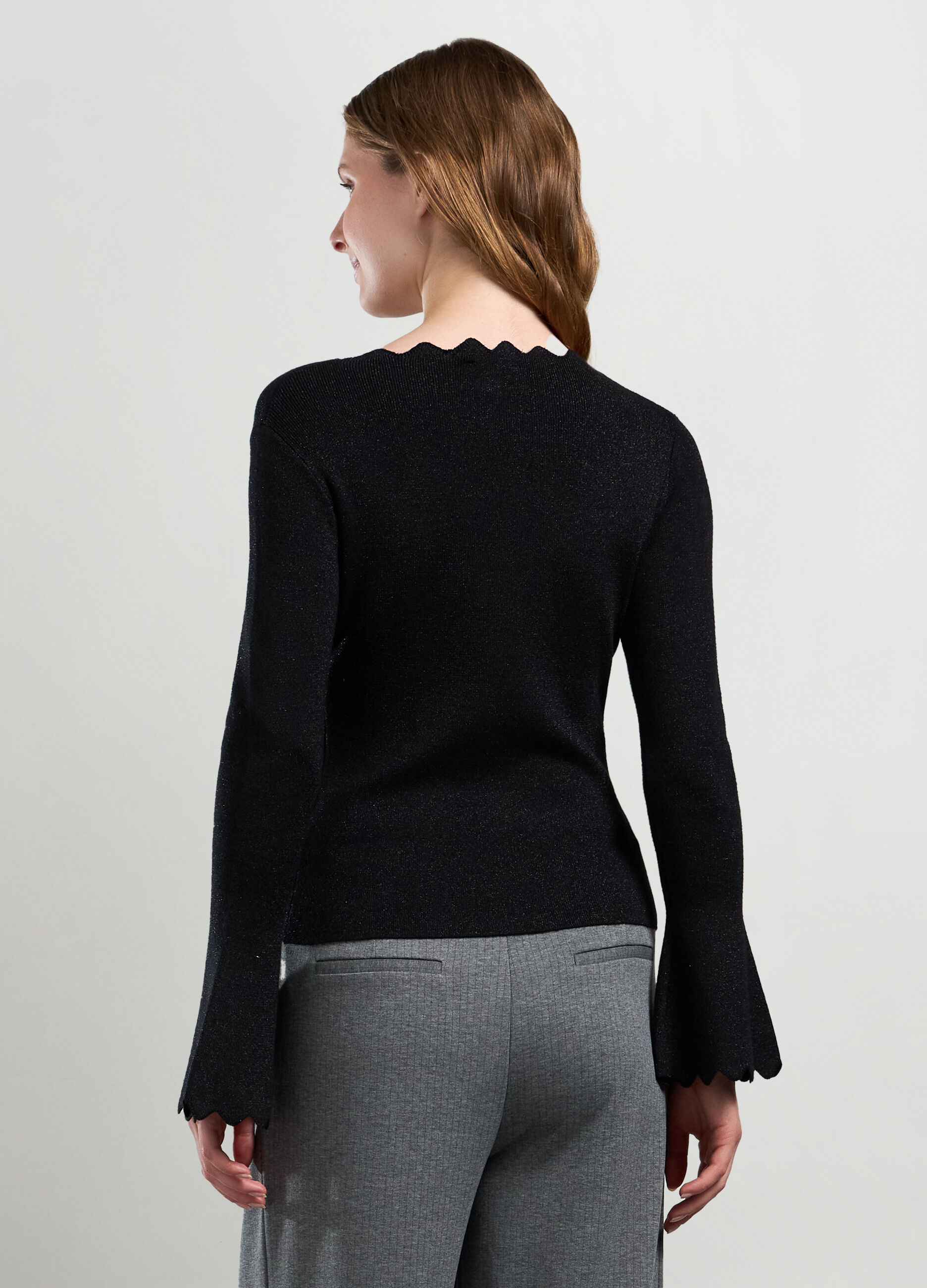 Tricot misto viscosa con filo lurex donna_1