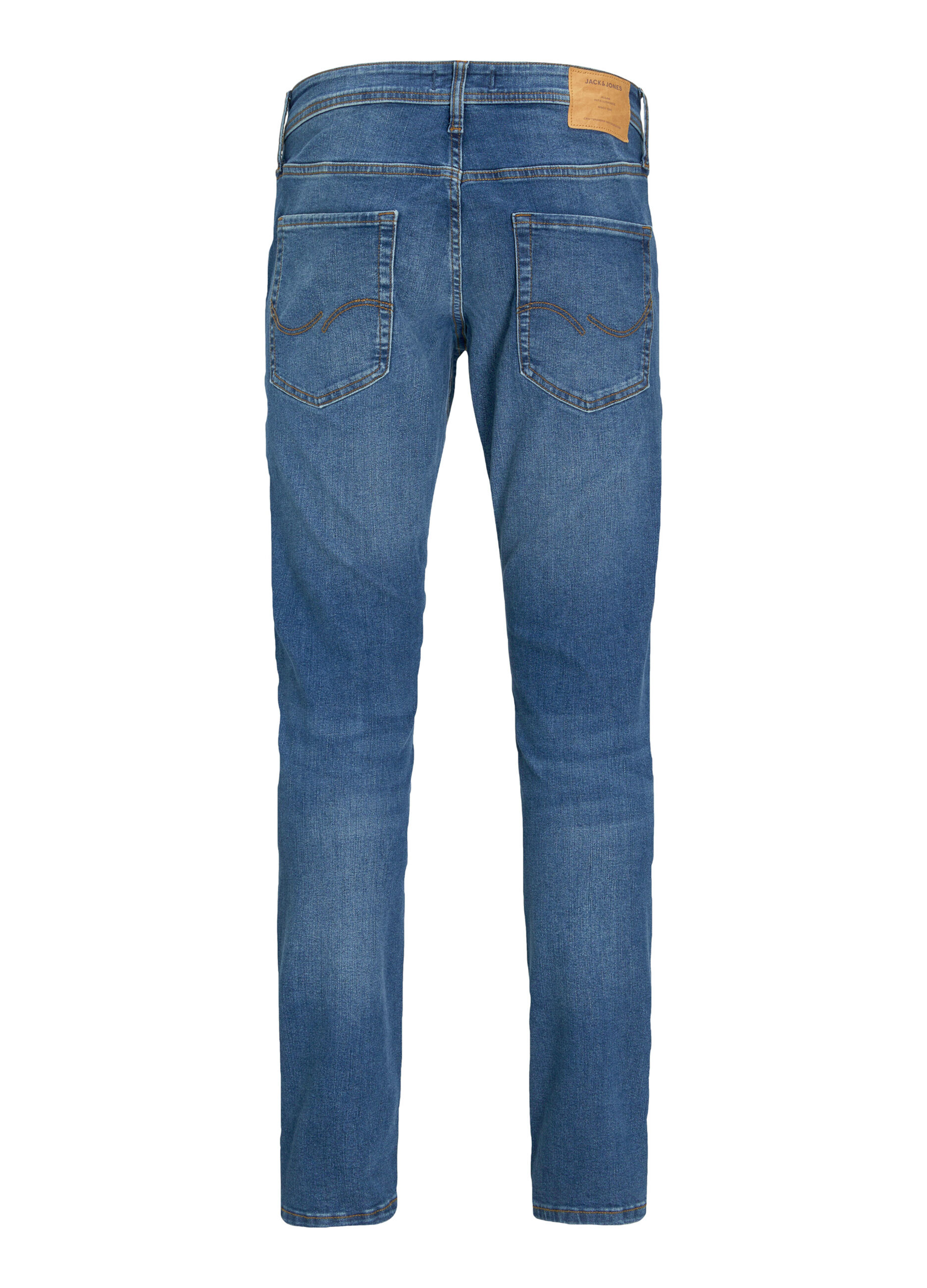 Jeans slim fit in denim di cotone uomo_7