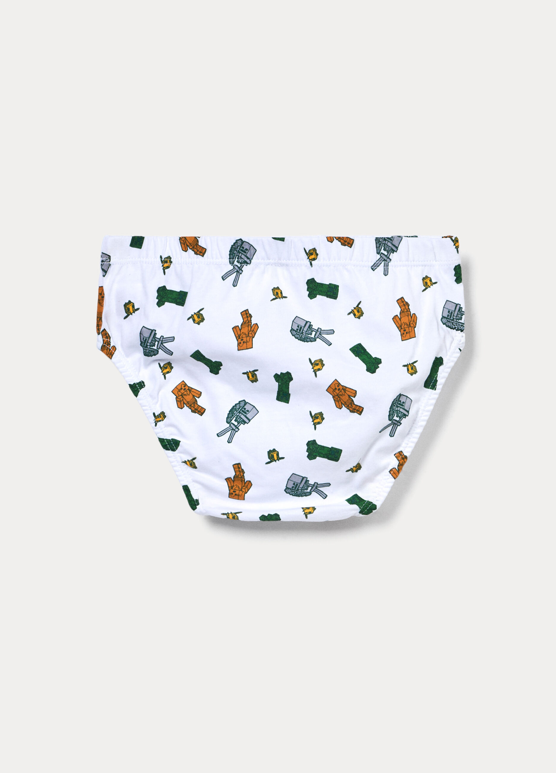 Pack 3 slip Minecraft in jersey di puro cotone bambino_2