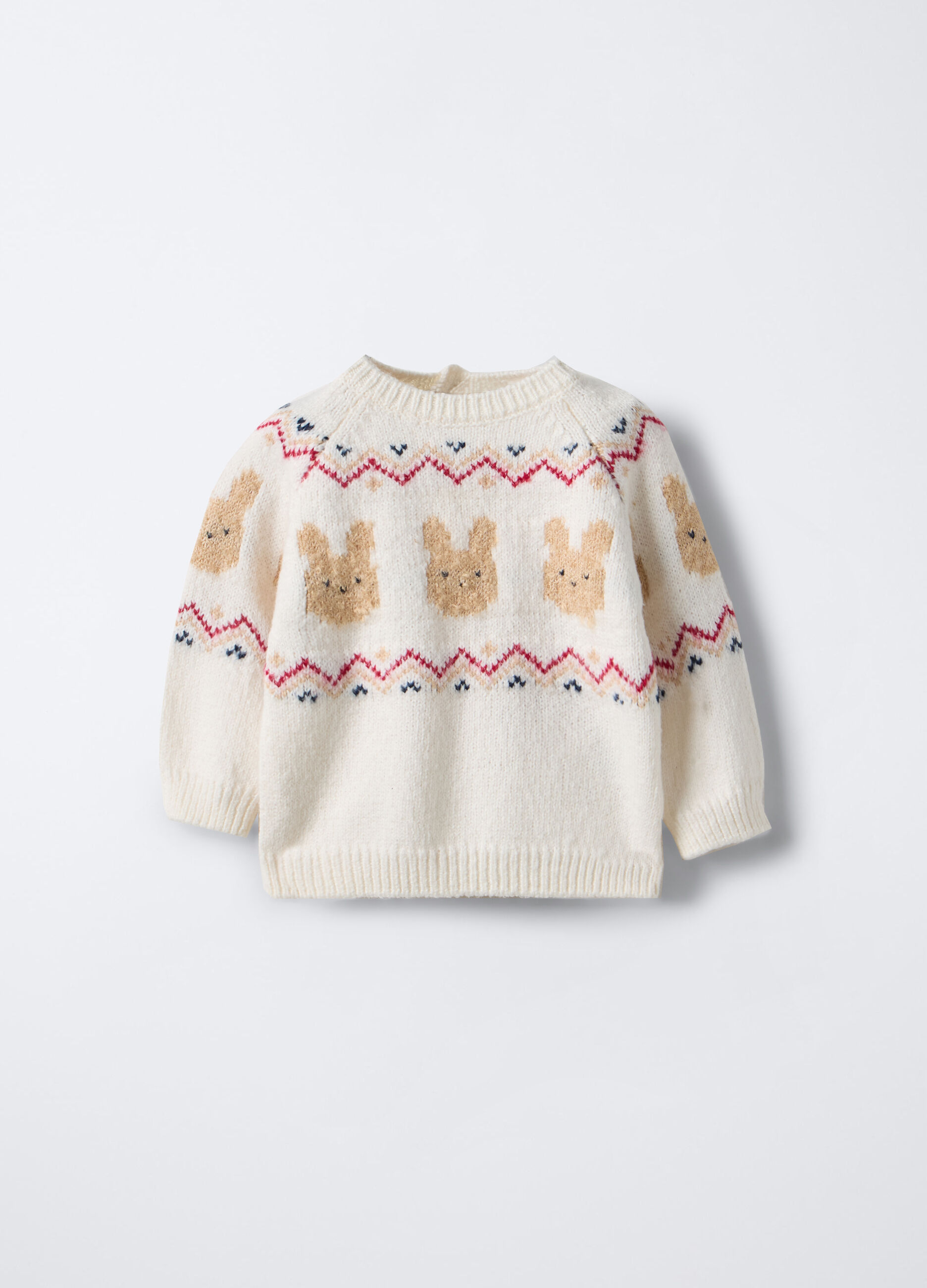Pullover misto cotone neonato_0