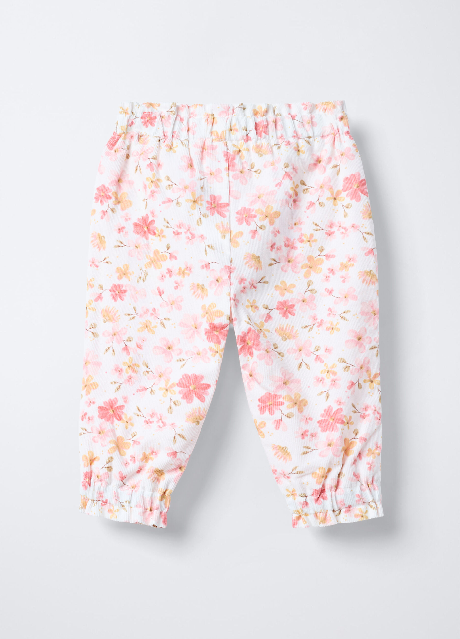 Pantaloni in costina di velluto Fit regular neonata_1