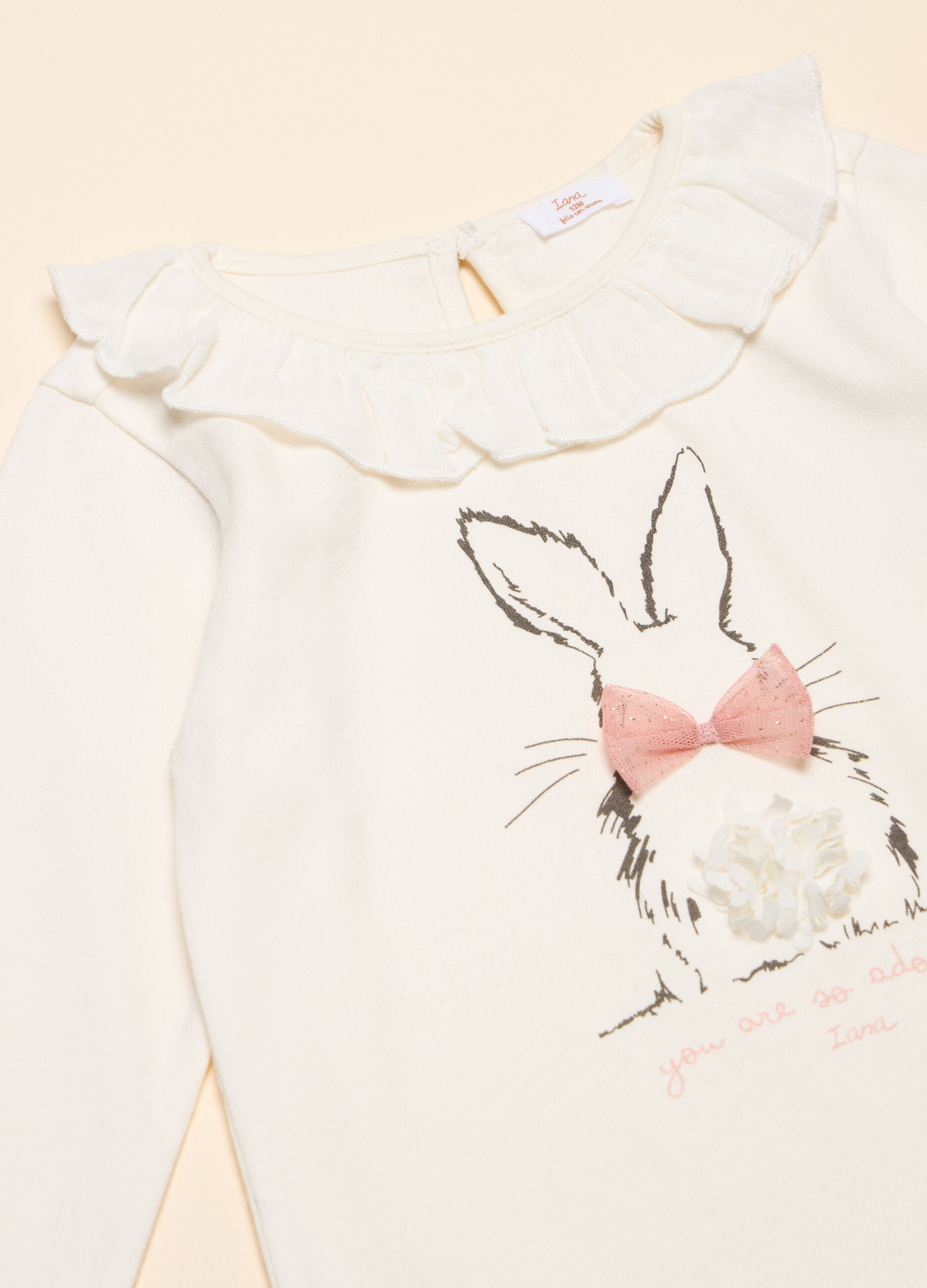 T-shirt in jersey di cotone_1