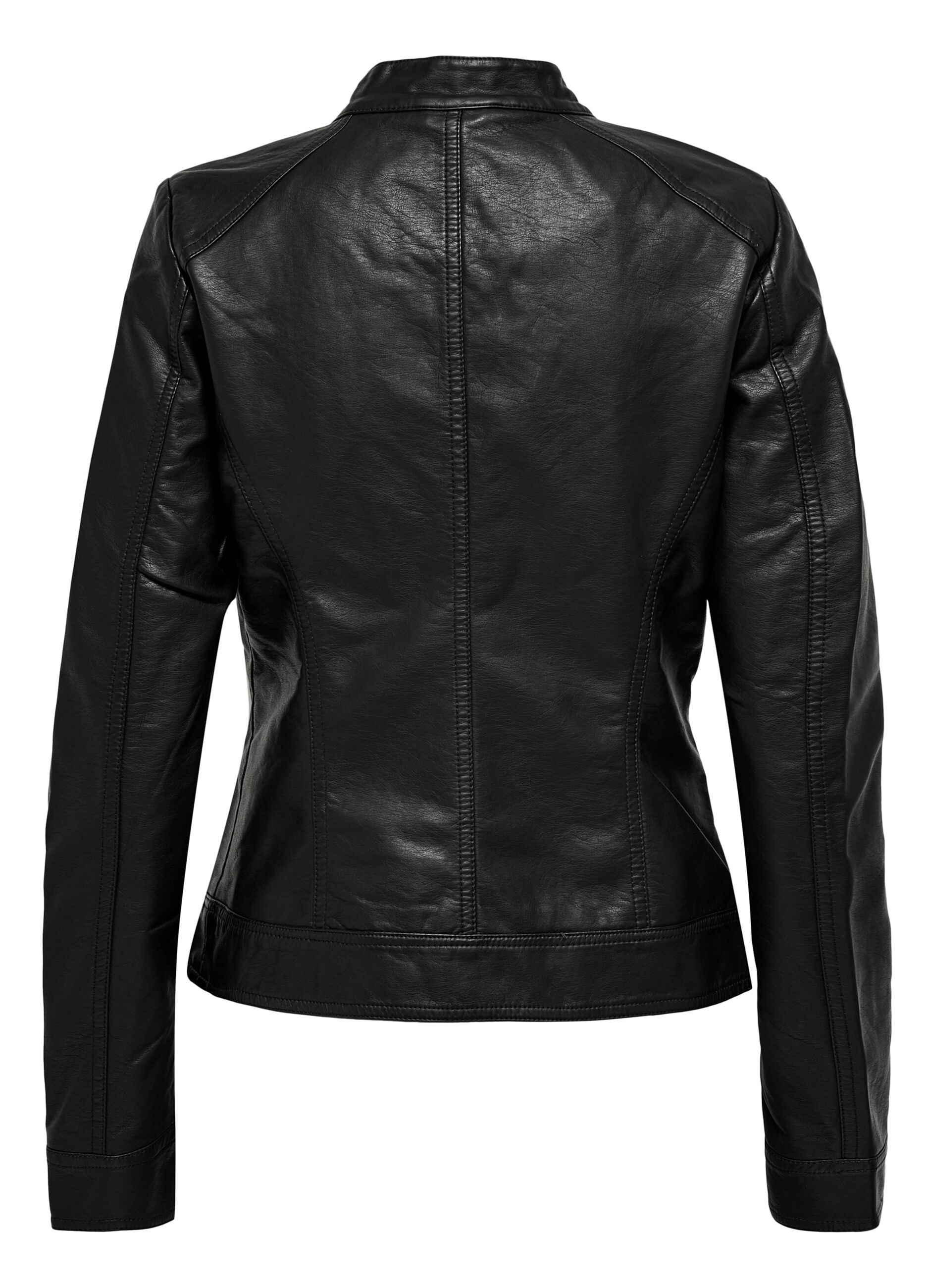 Giacca in eco pelle donna_7