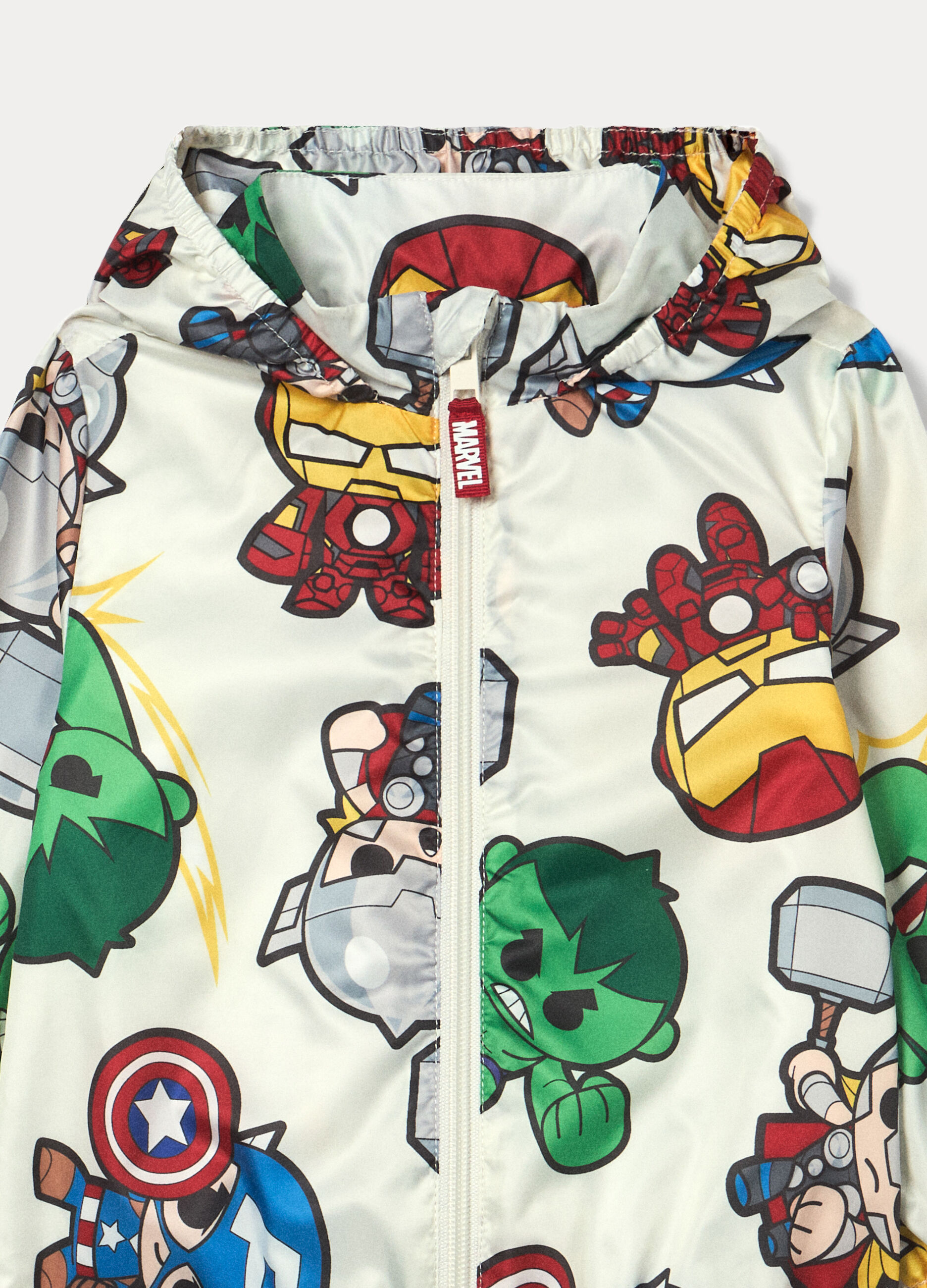 Giacca a vento Marvel con cappuccio bimbo_2
