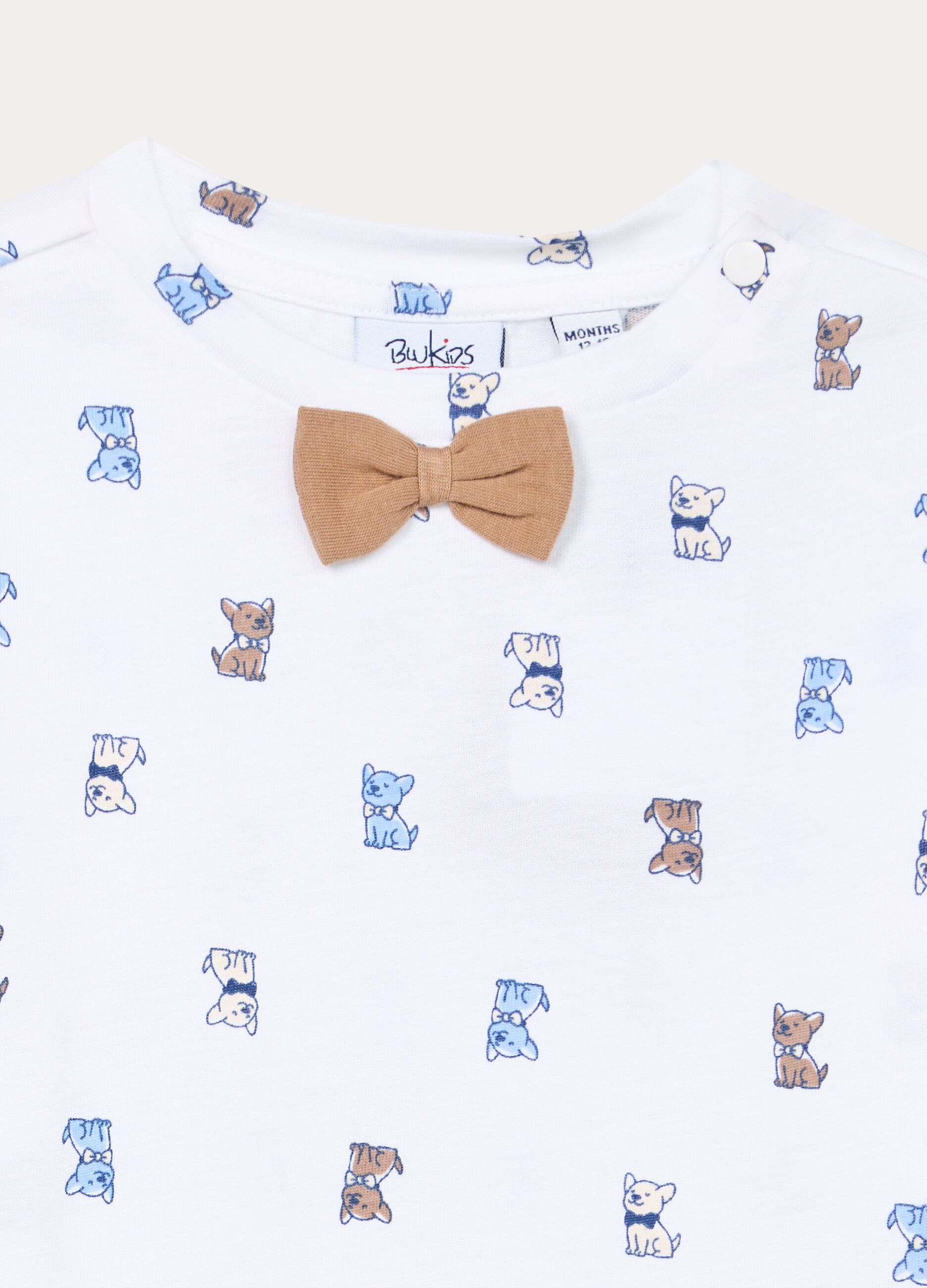 T-shirt in jersey di puro cotone bimbo_1