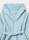 Accappatoio waffle di puro cotone neonato_2