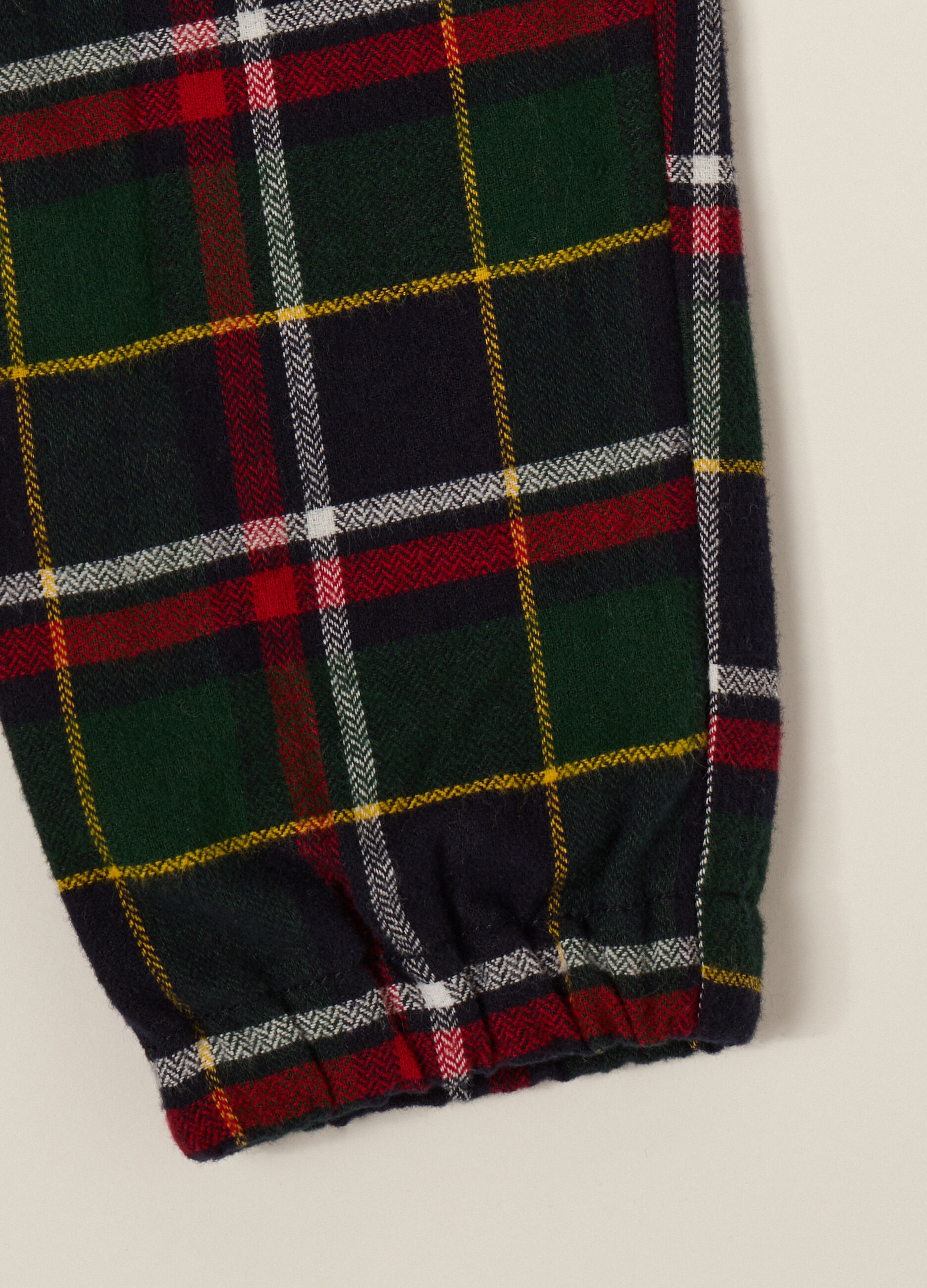 Pantaloni in twill di puro cotone IANA neonato_2