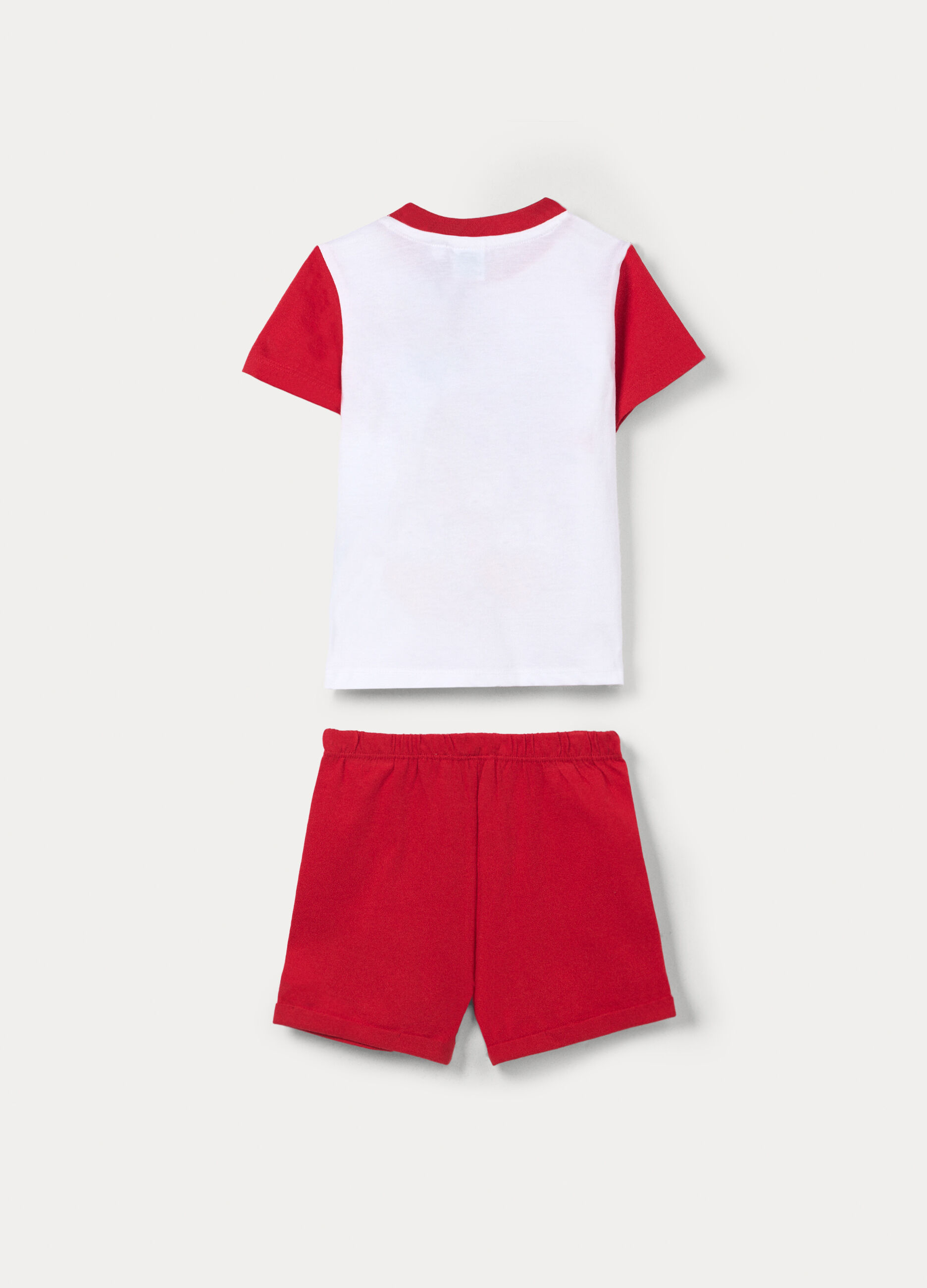 Pigiama corto Disney in jersey di puro cotone _1