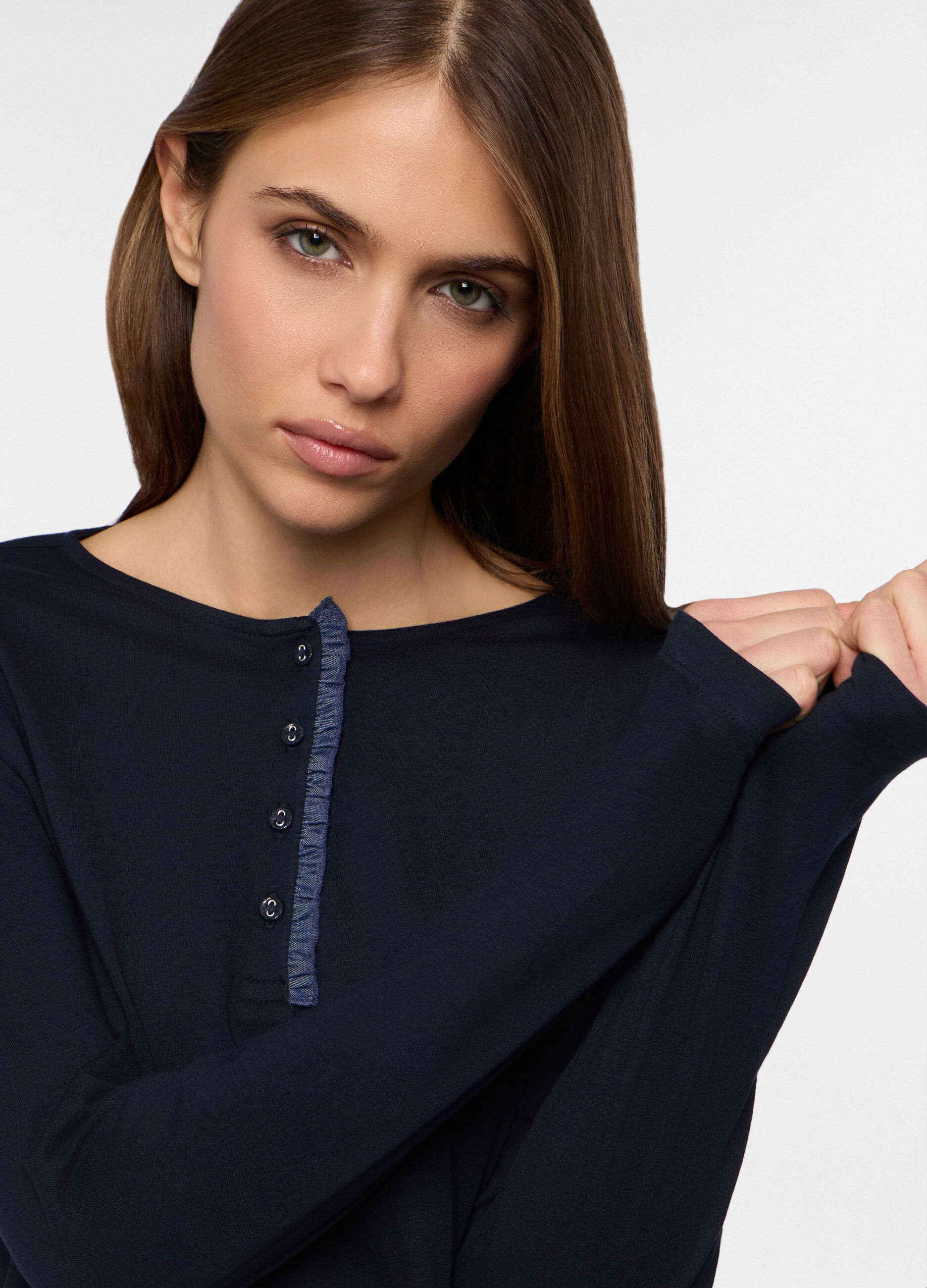 T-shirt girocollo donna_2