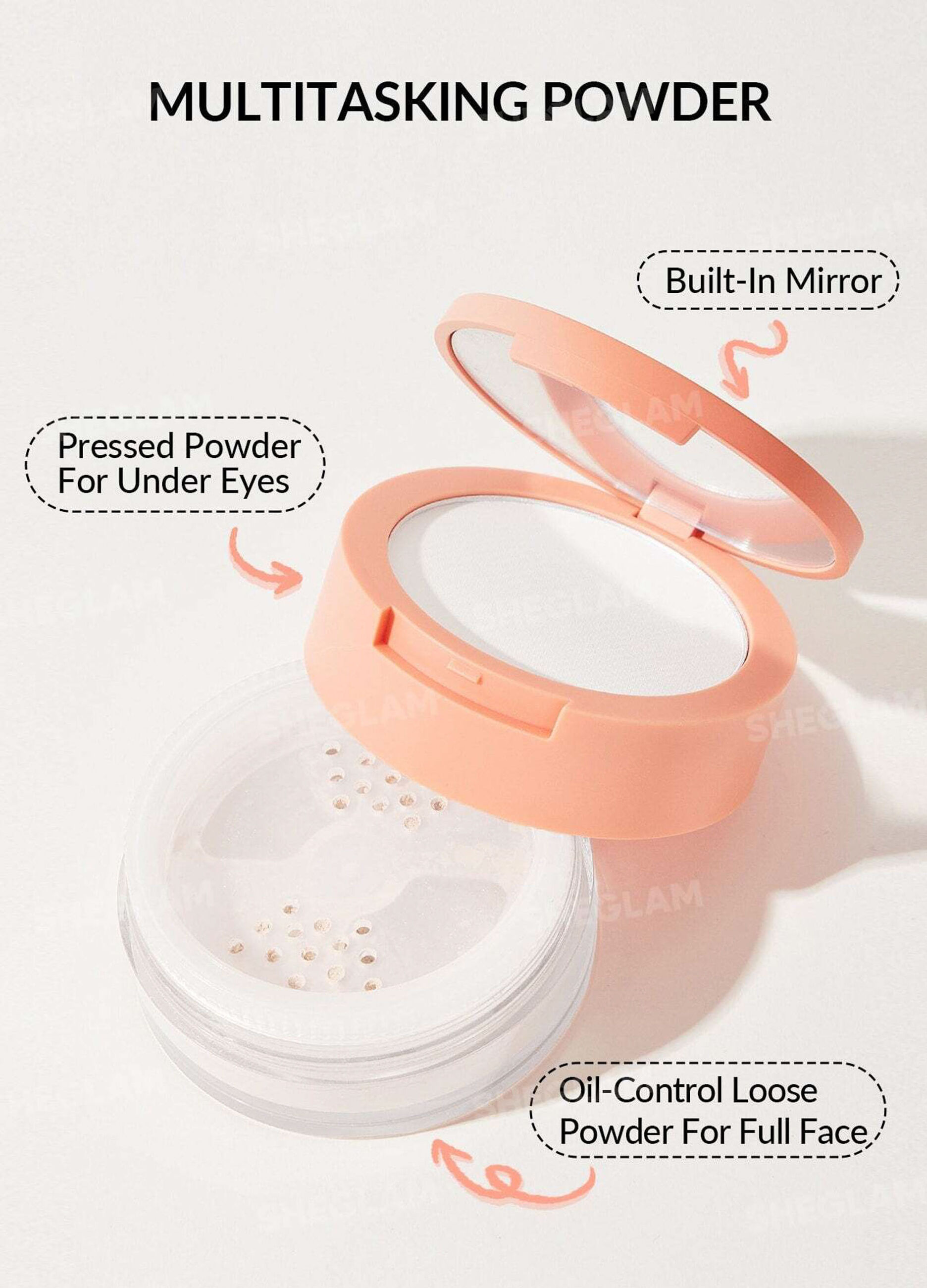 Cipria fissante viso e occhi Insta-Ready Duo &ndash; Translucent_2