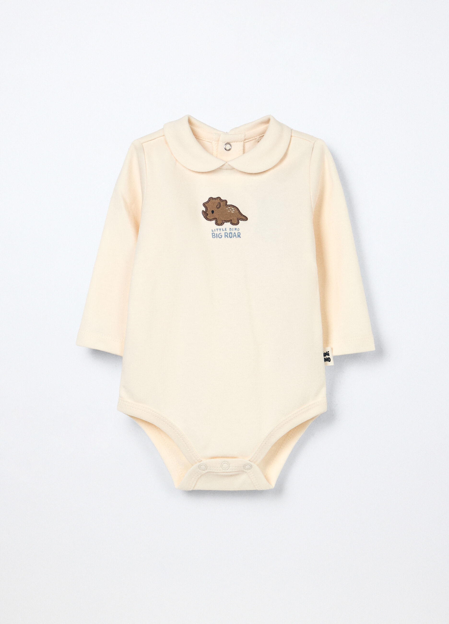 Body in interlock di puro cotone neonato_0