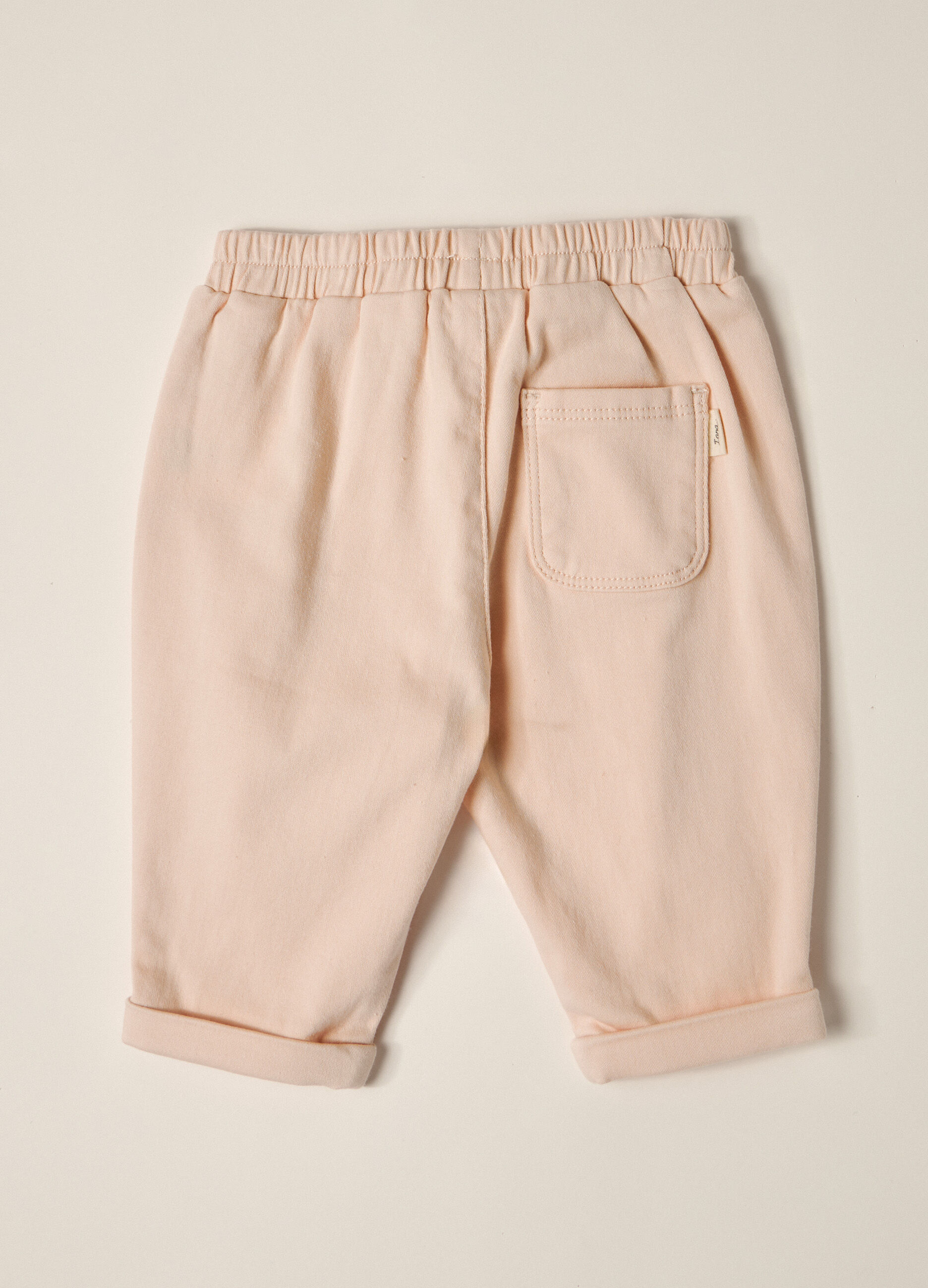 Pantaloni misto cotone IANA neonata_2