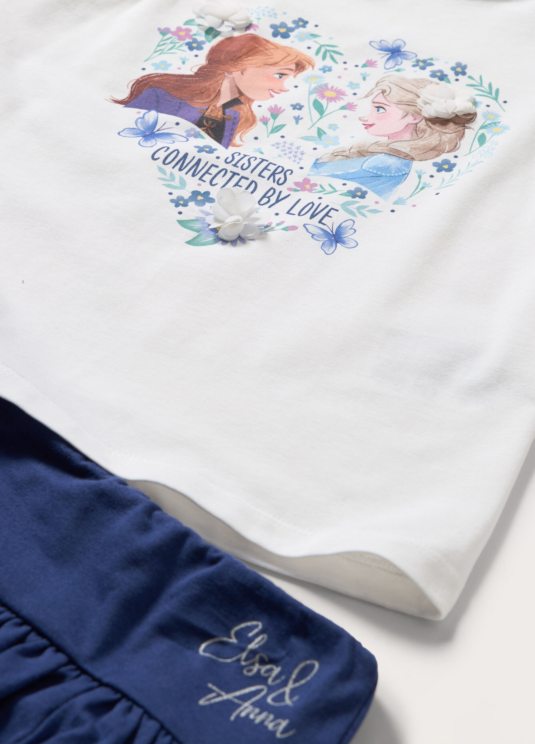 Jogging set Frozen in cotone stretch bambina_1