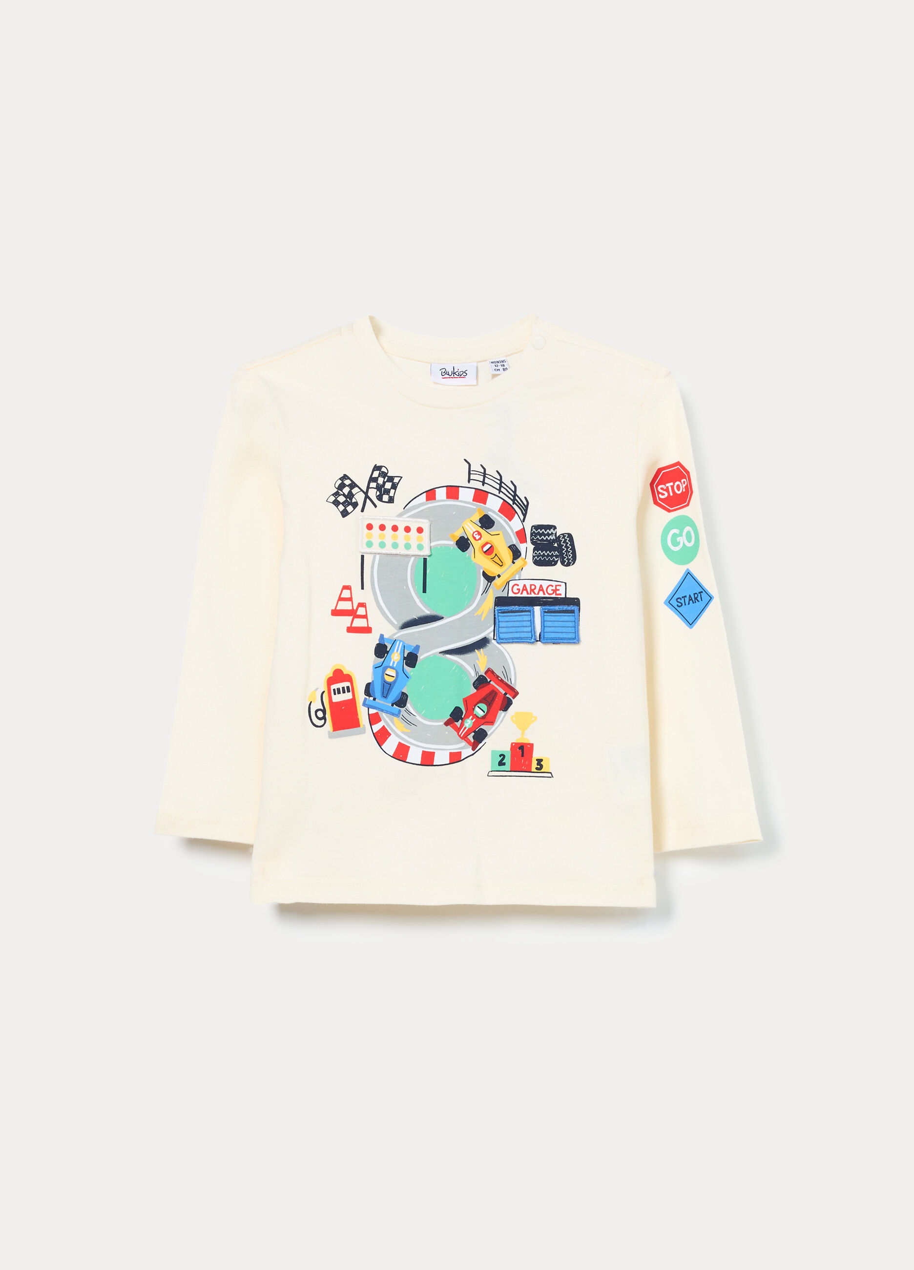 T-shirt in jersey di puro cotone bimbo_0