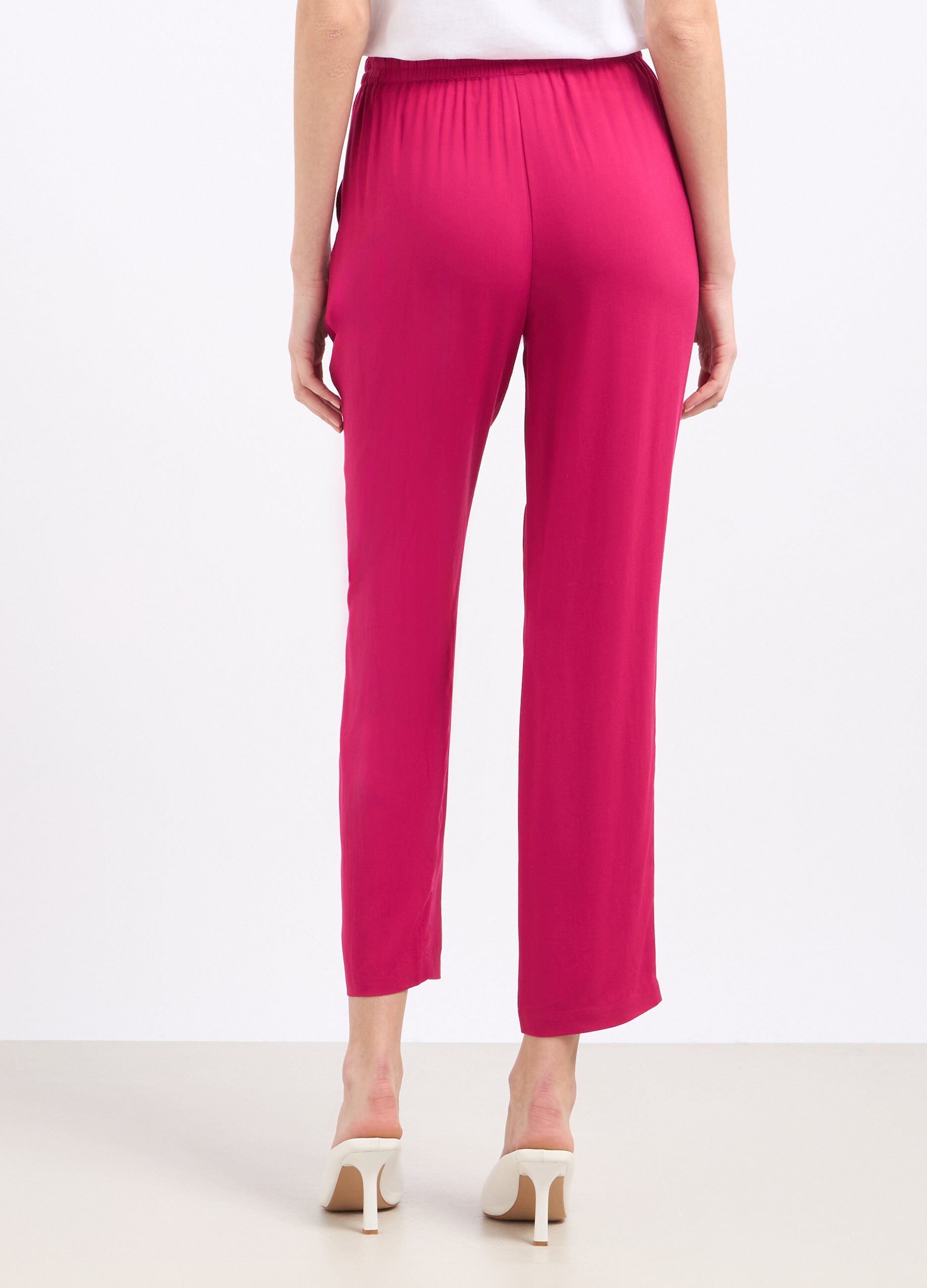 Pantaloni in pura viscosa donna_1