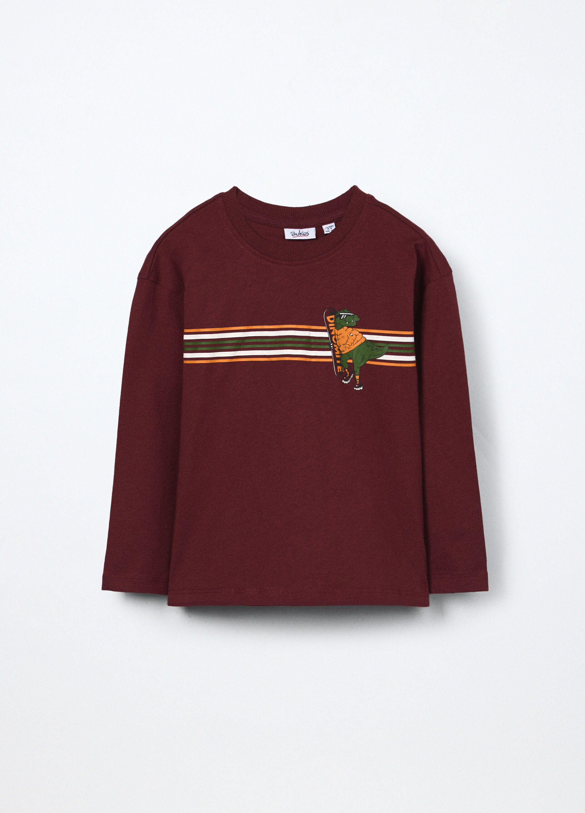 T-shirt in jersey di puro cotone bambino_0