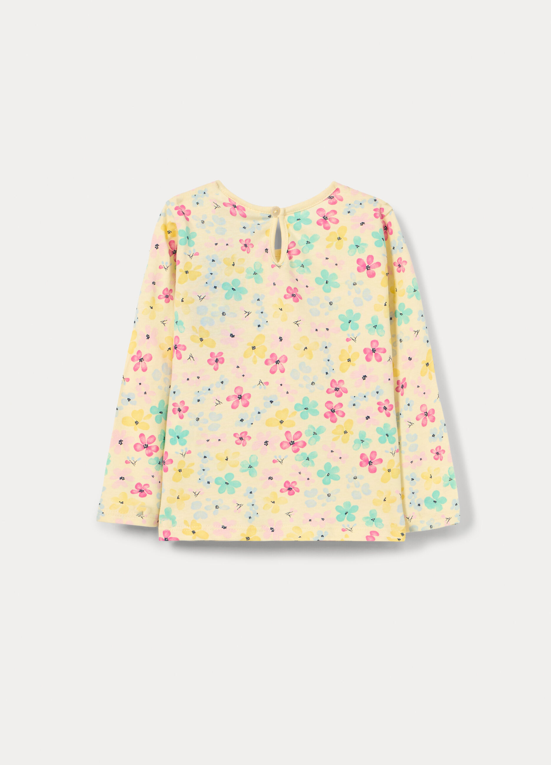 T-shirt in jersey di puro cotone bimba_1