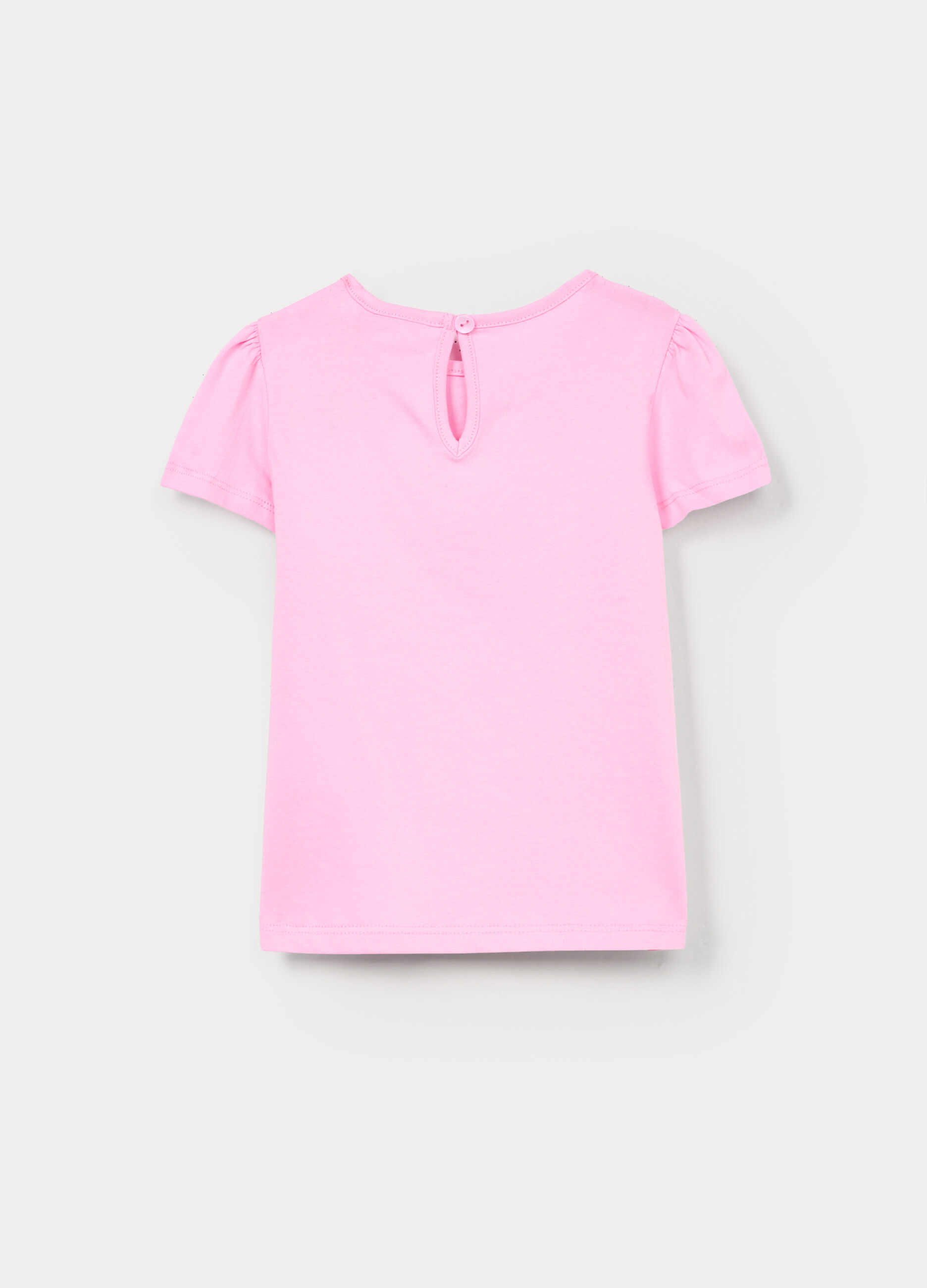 T-shirt in jersey di puro cotone bimba_1