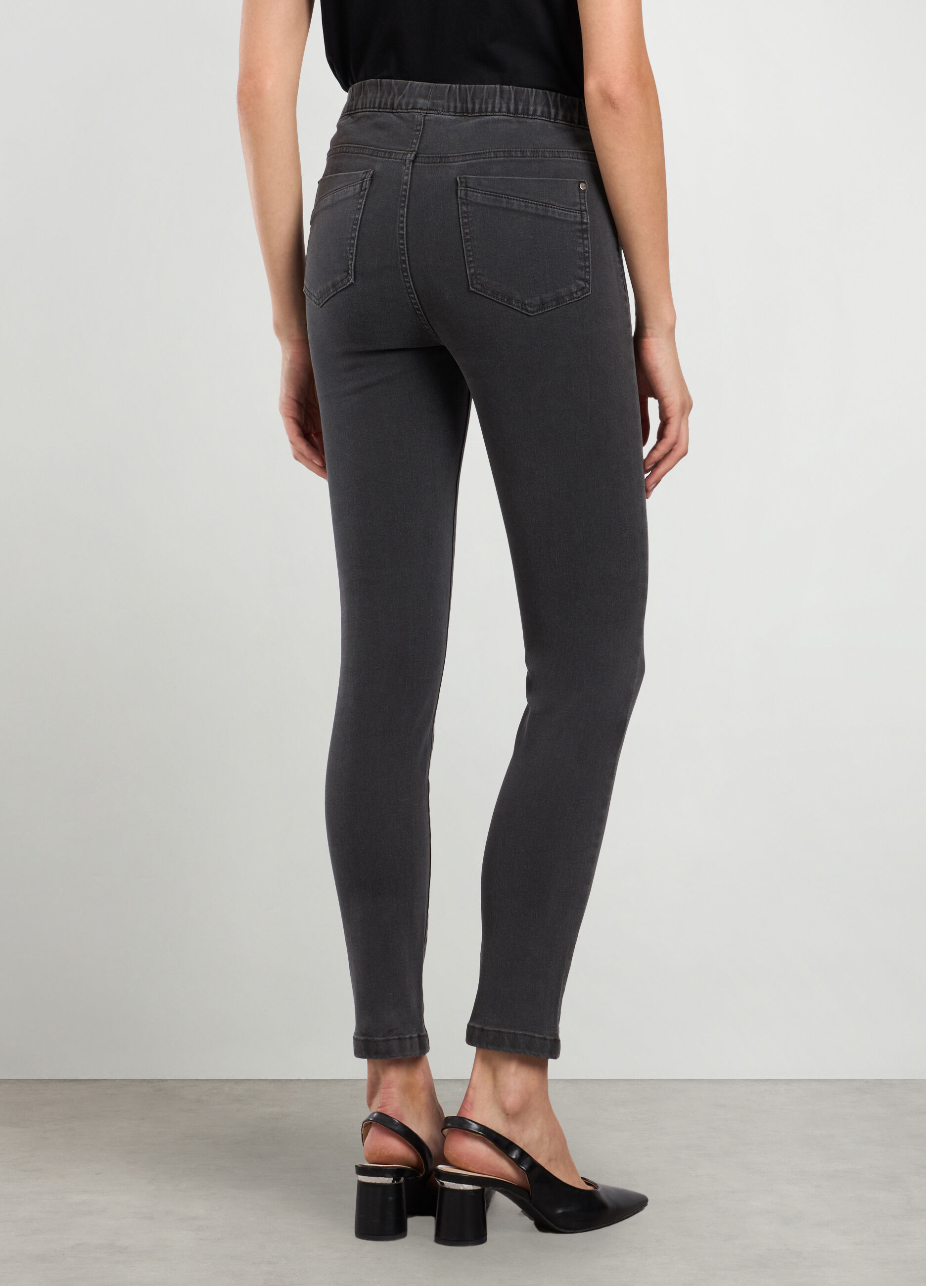 Jeggings in stretch denim donna_1