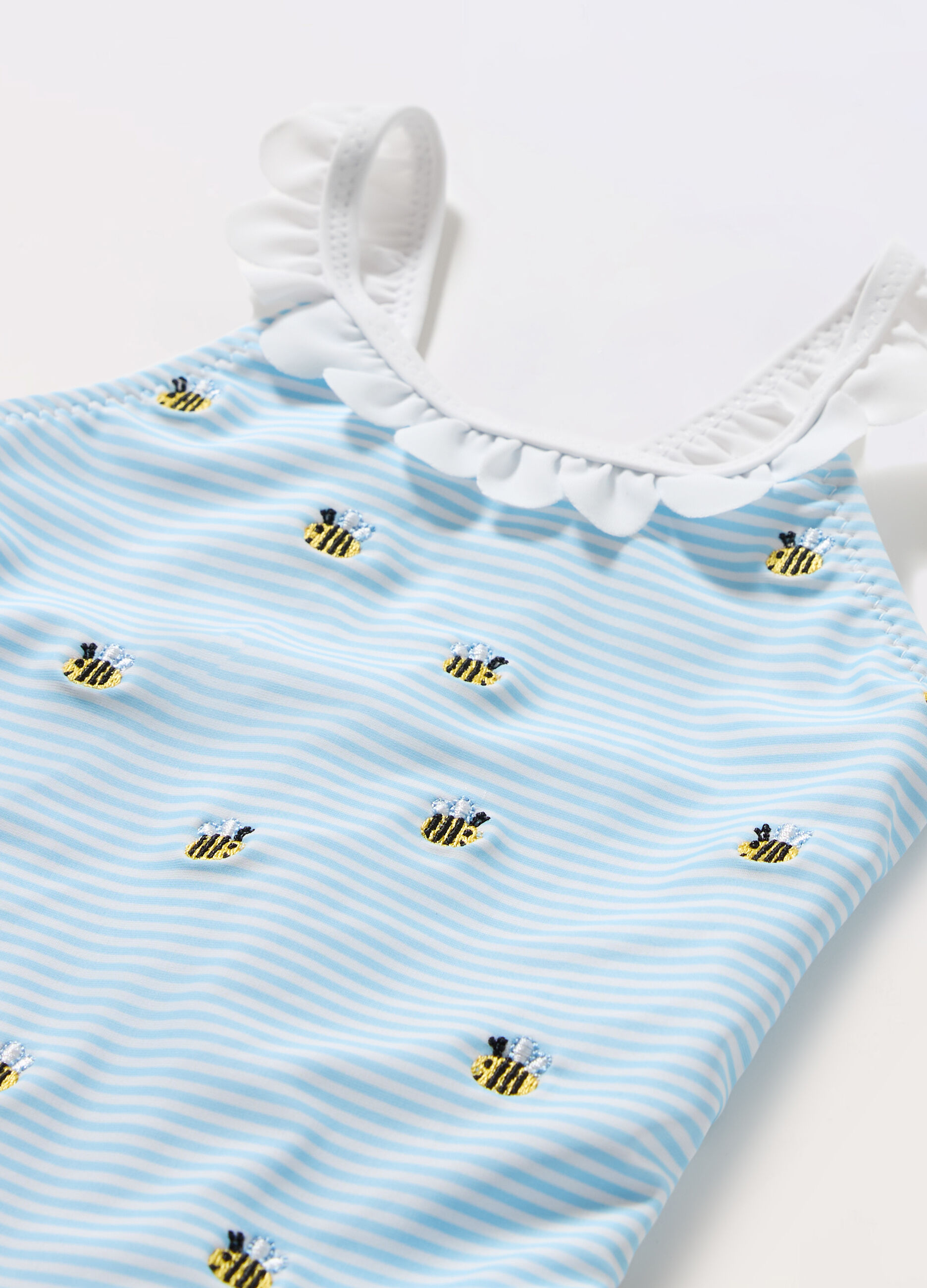 Costume intero a righe neonata_1