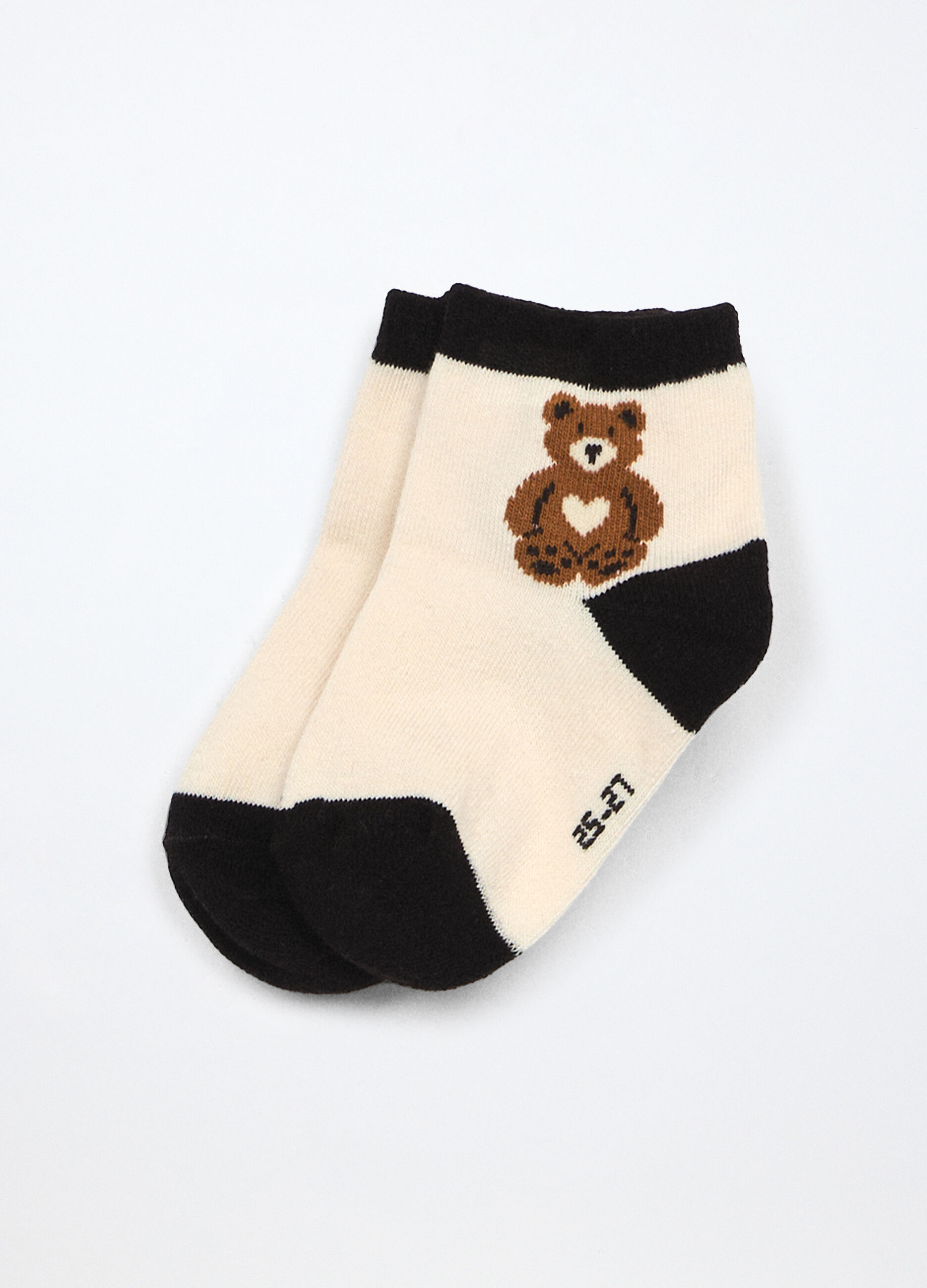Calzino tennis in misto cotone bambina_0