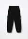 Pantaloni cargo misto cotone bambina_1