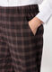 Pantaloni a quadri donna_2