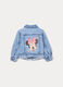 Giacca in denim di puro cotone bimba_1