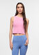 Canotta girocollo stretch donna_0