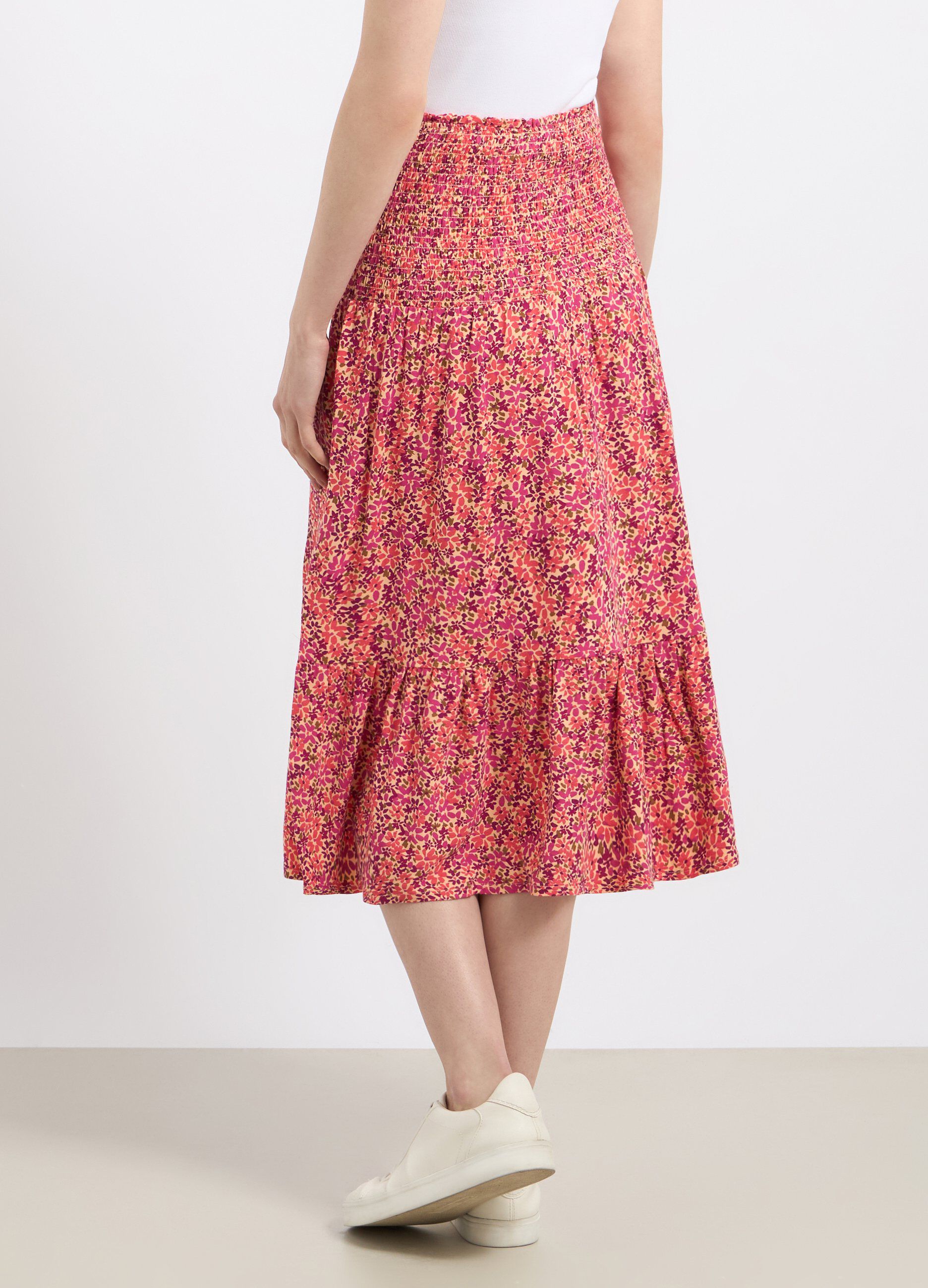 Gonna lunga in viscosa stretch donna_1