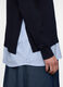 Pullover girocollo rasato con inserto donna_2