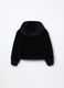 Giacca in eco fur con cappuccio ragazza_1