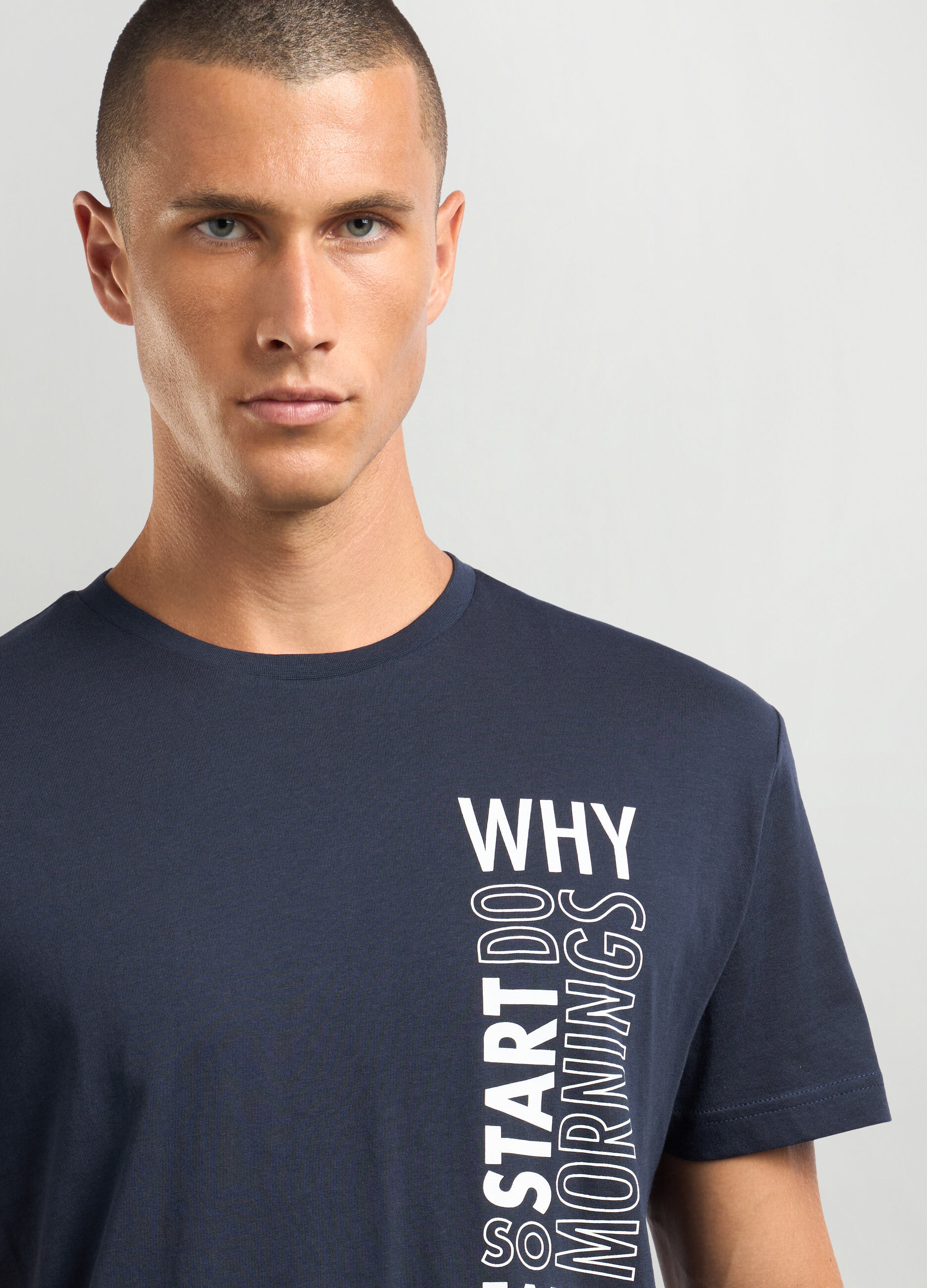 Set pigiama corto in puro cotone uomo_2