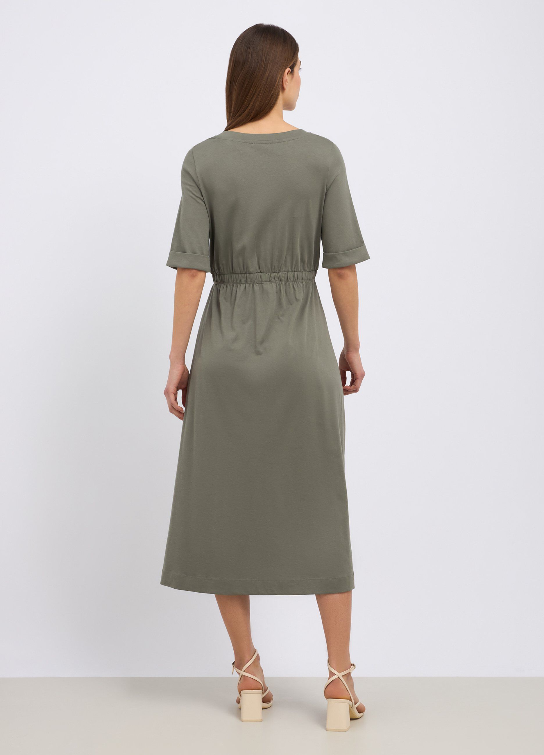 Abito in puro cotone lungo donna_1