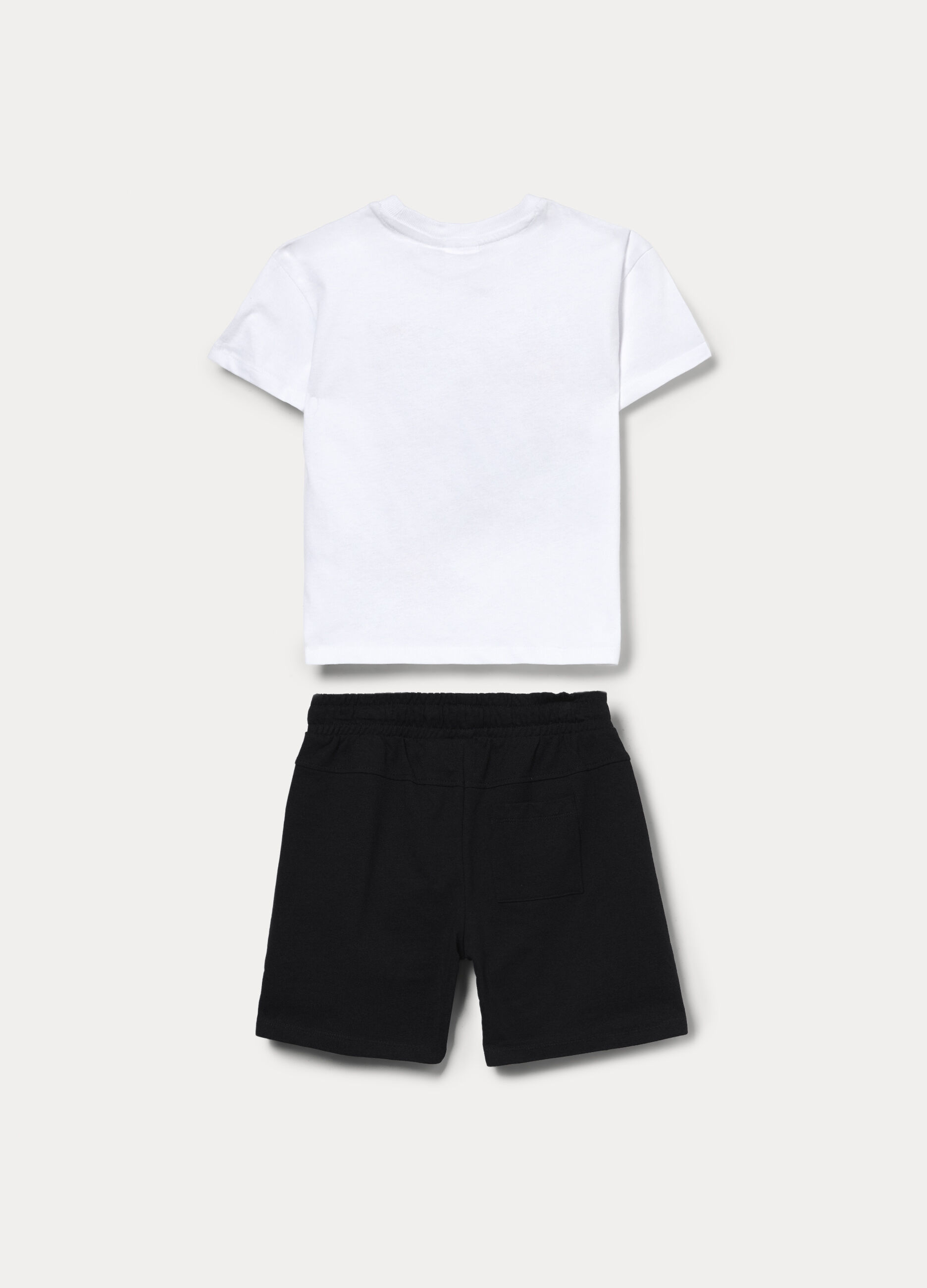 Jogging set Hot Wheels in jersey di puro cotone bambino_1