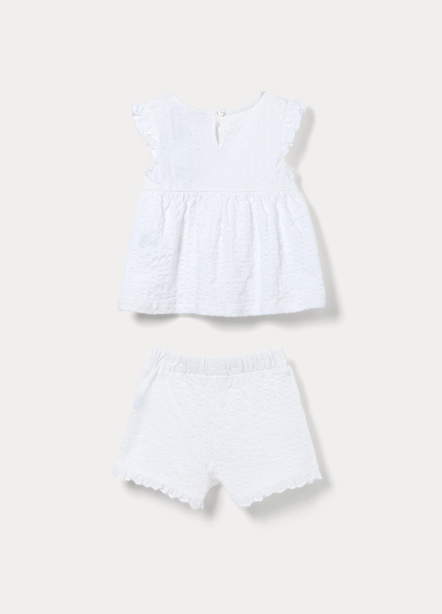 Jogging set misto cotone bimba_1