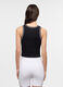 Canotta girocollo stretch donna_1