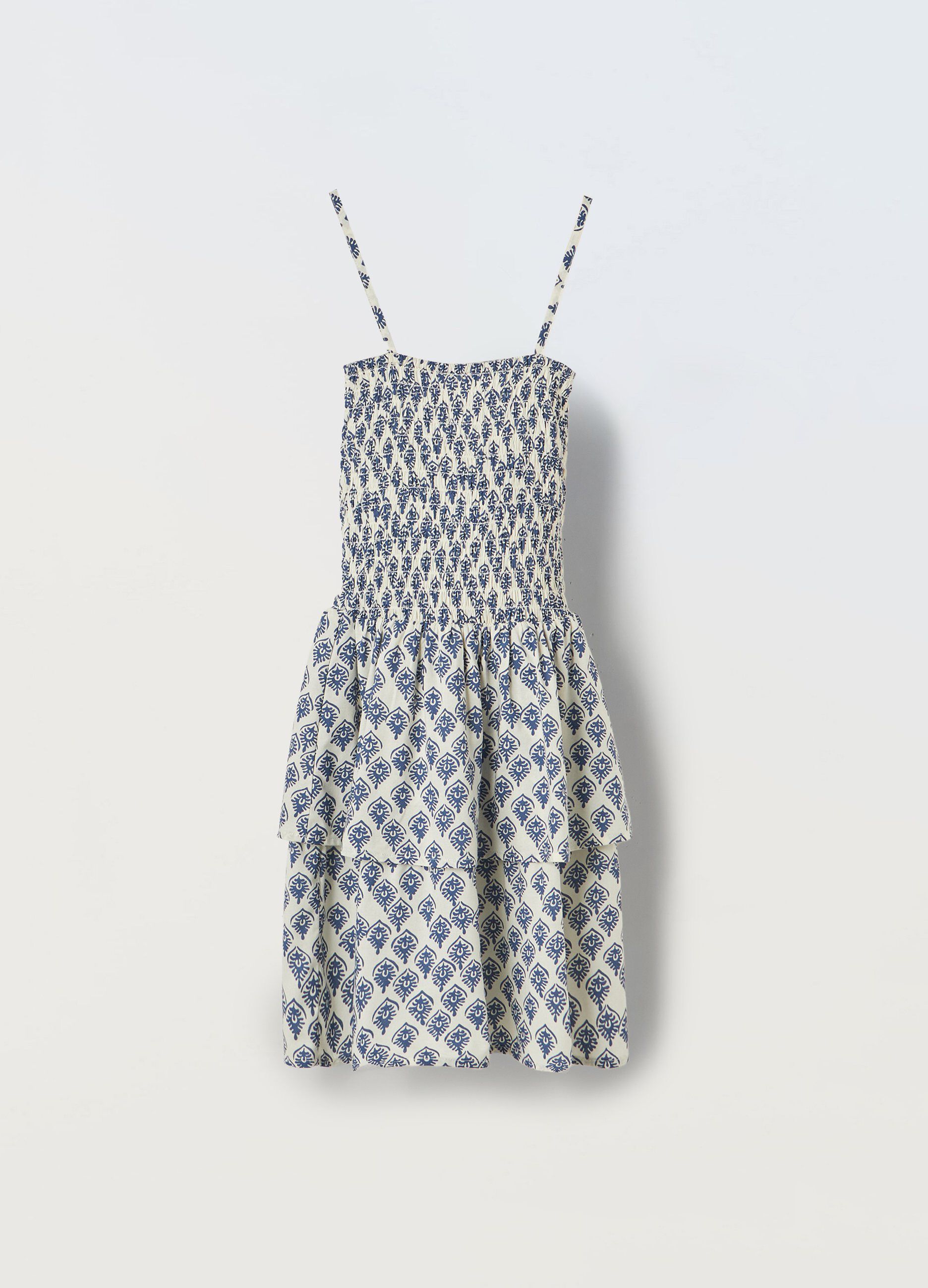Vestito in pura viscosa ragazza_0