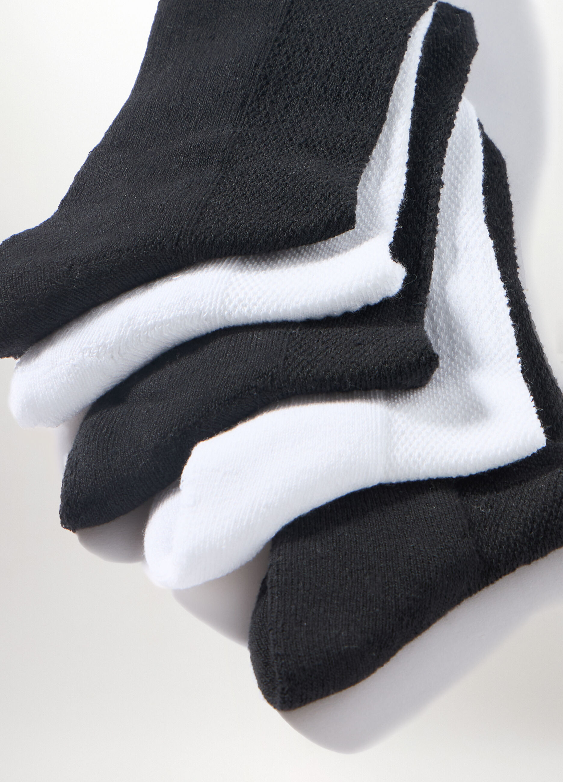 5 pack calzini sneaker in misto cotone uomo_1