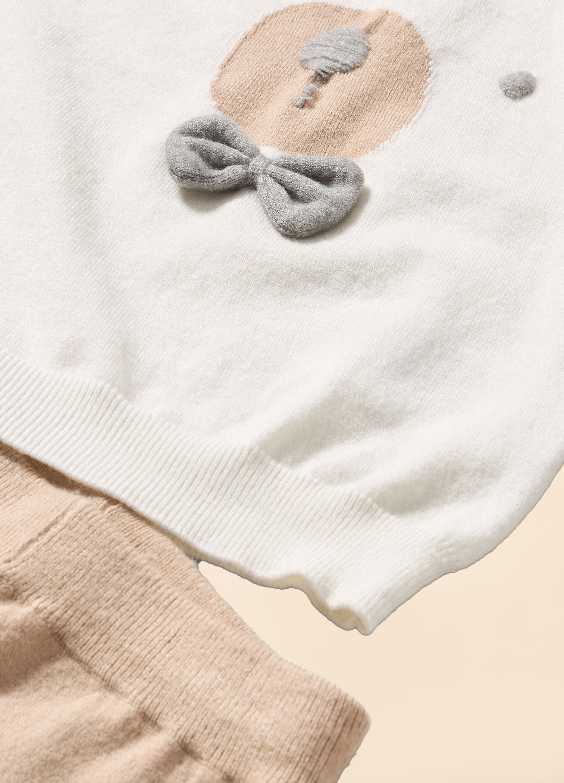 Jogging set tricot in misto viscosa IANA neonato_1