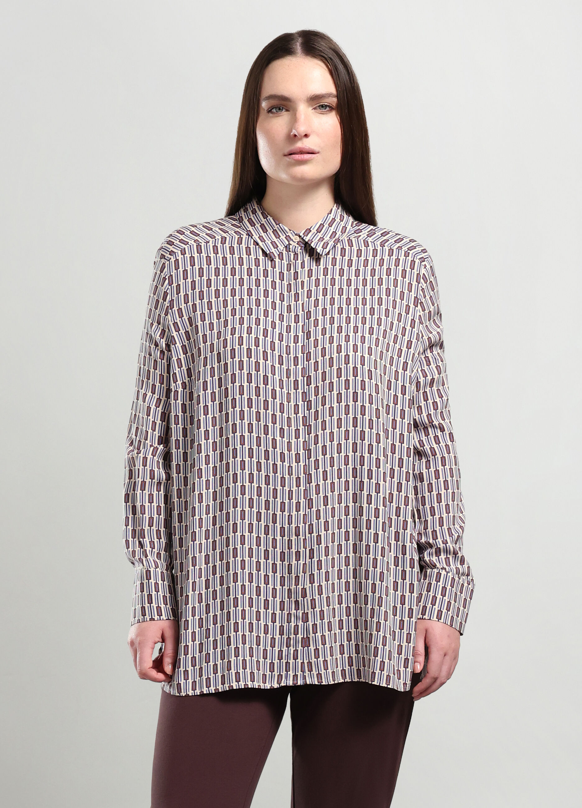 Camicia in pura viscosa donna curvy_0