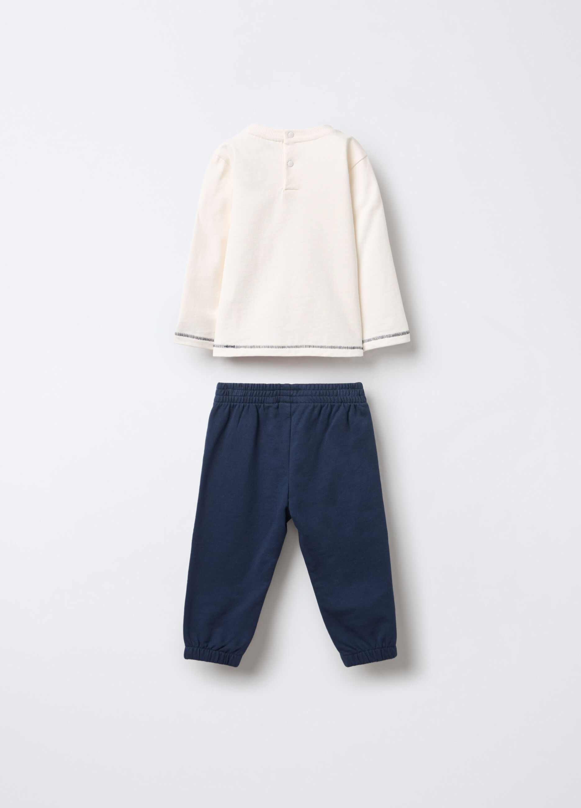 Jogging set Spidey in puro cotone garzato bimbo_1