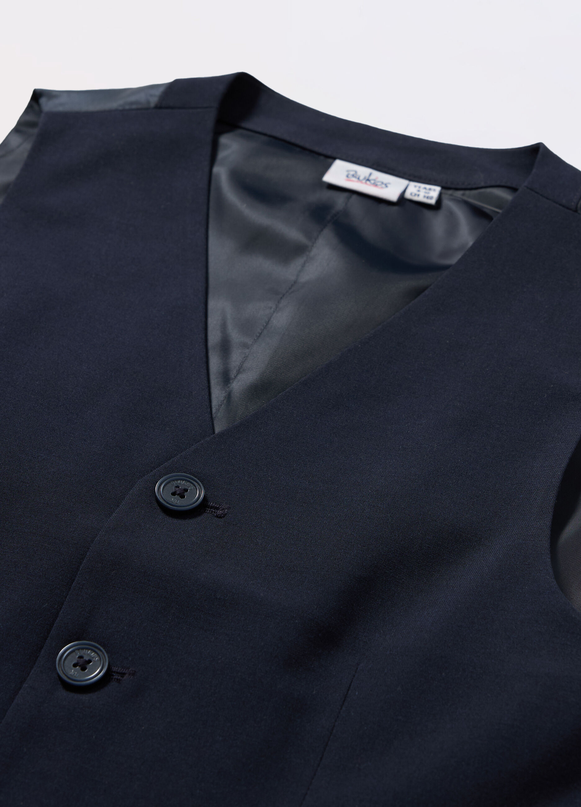 Gilet misto lana bambino _1