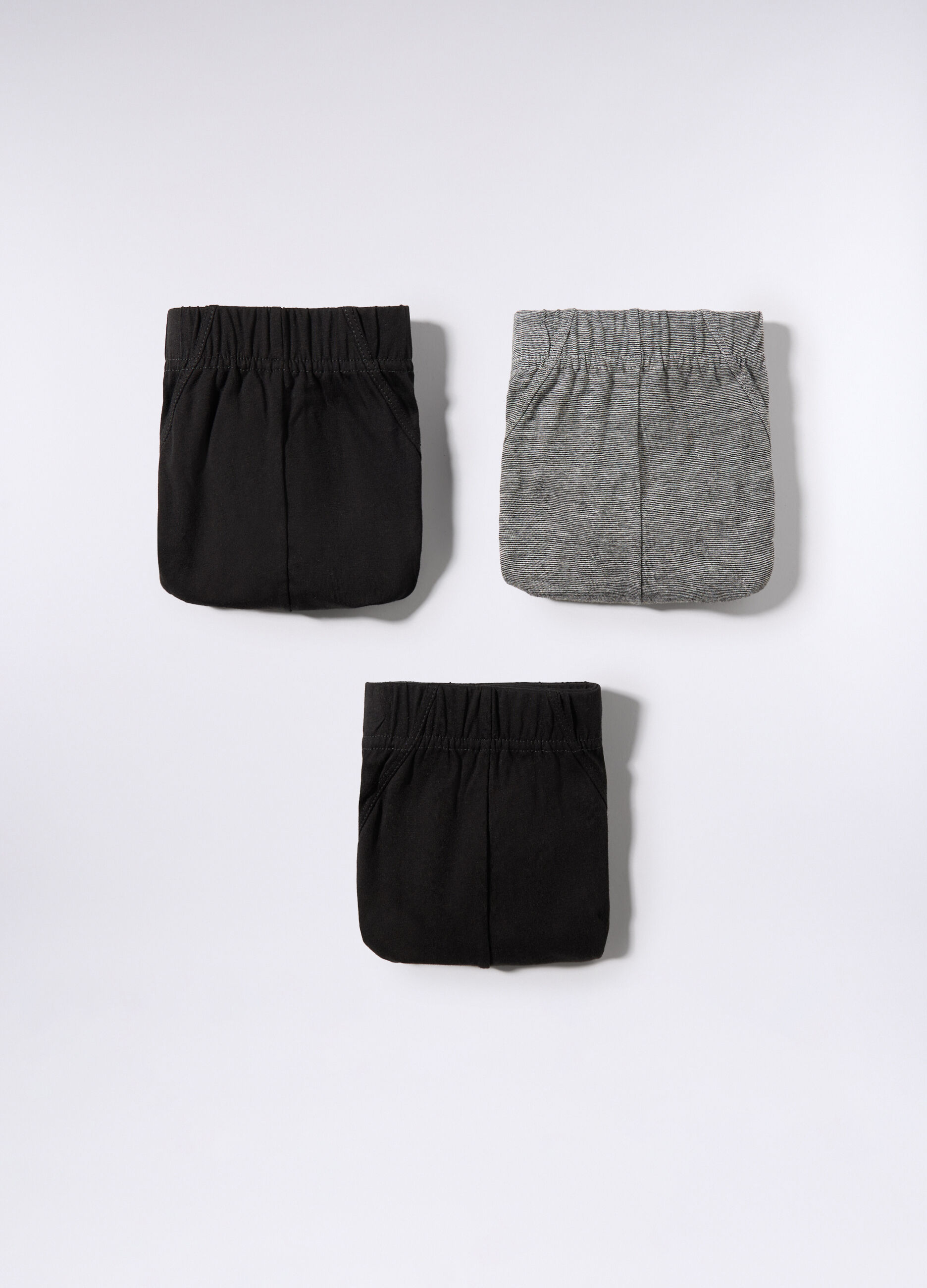 3 pack slip in cotone con elastico uomo_1